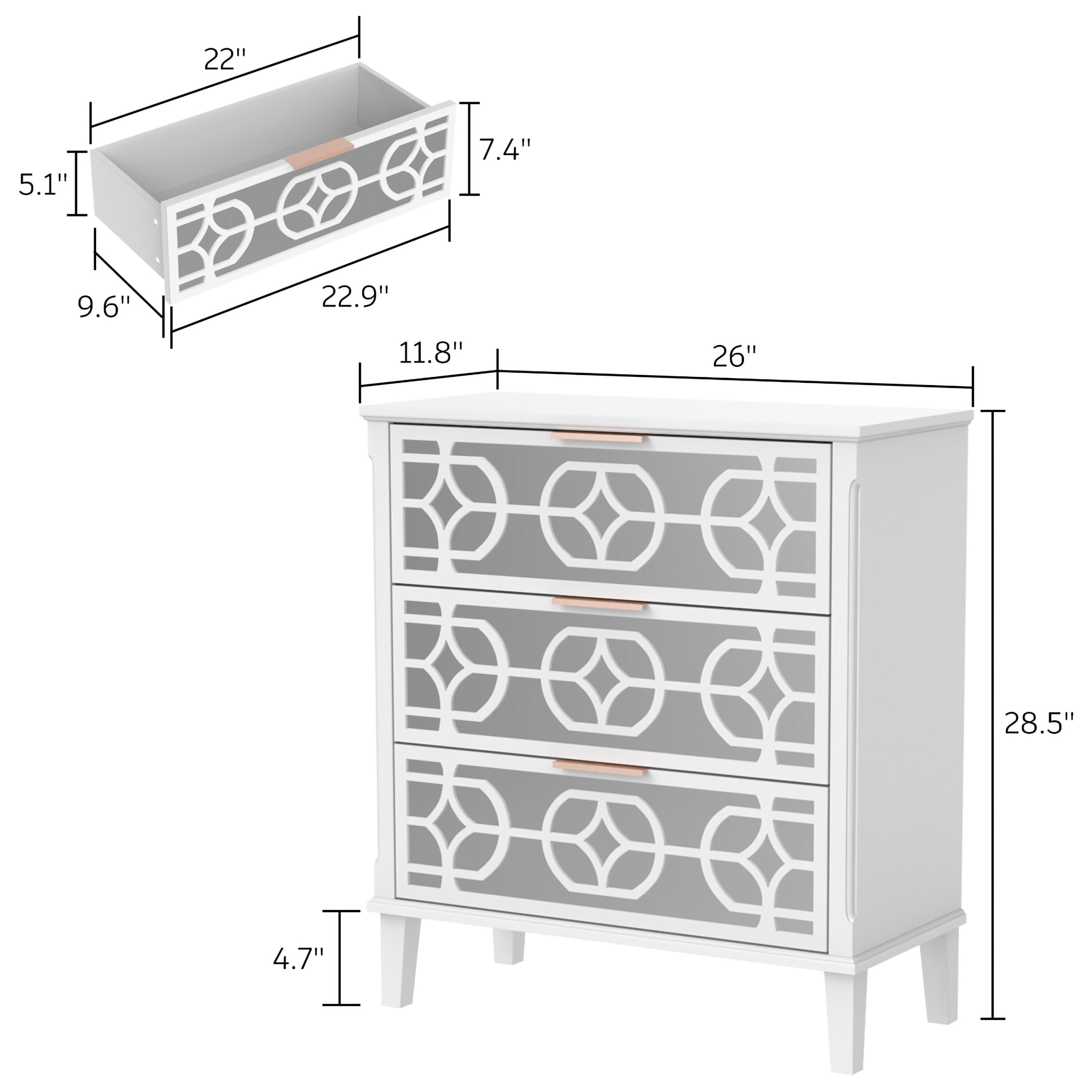 FUFU&GAGA LJY-KF020265-01 dressers - View #8