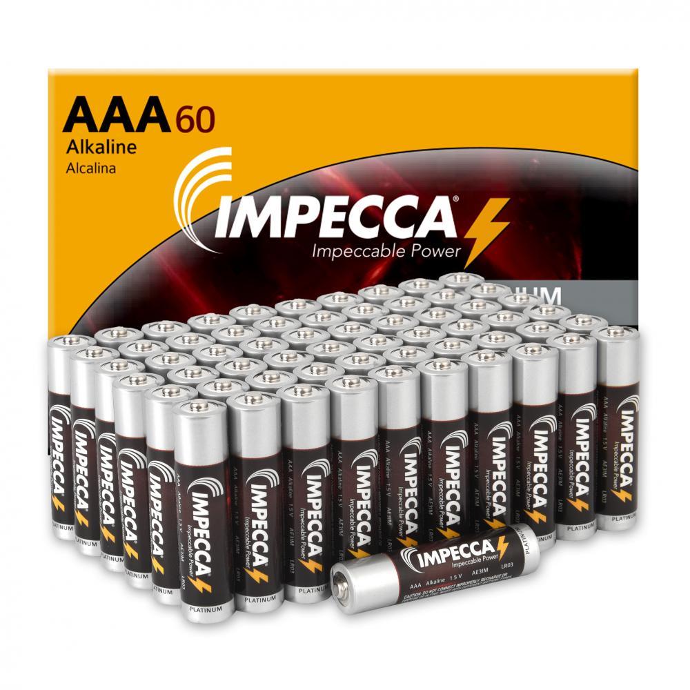 60 Pack Impecca Batteries At
