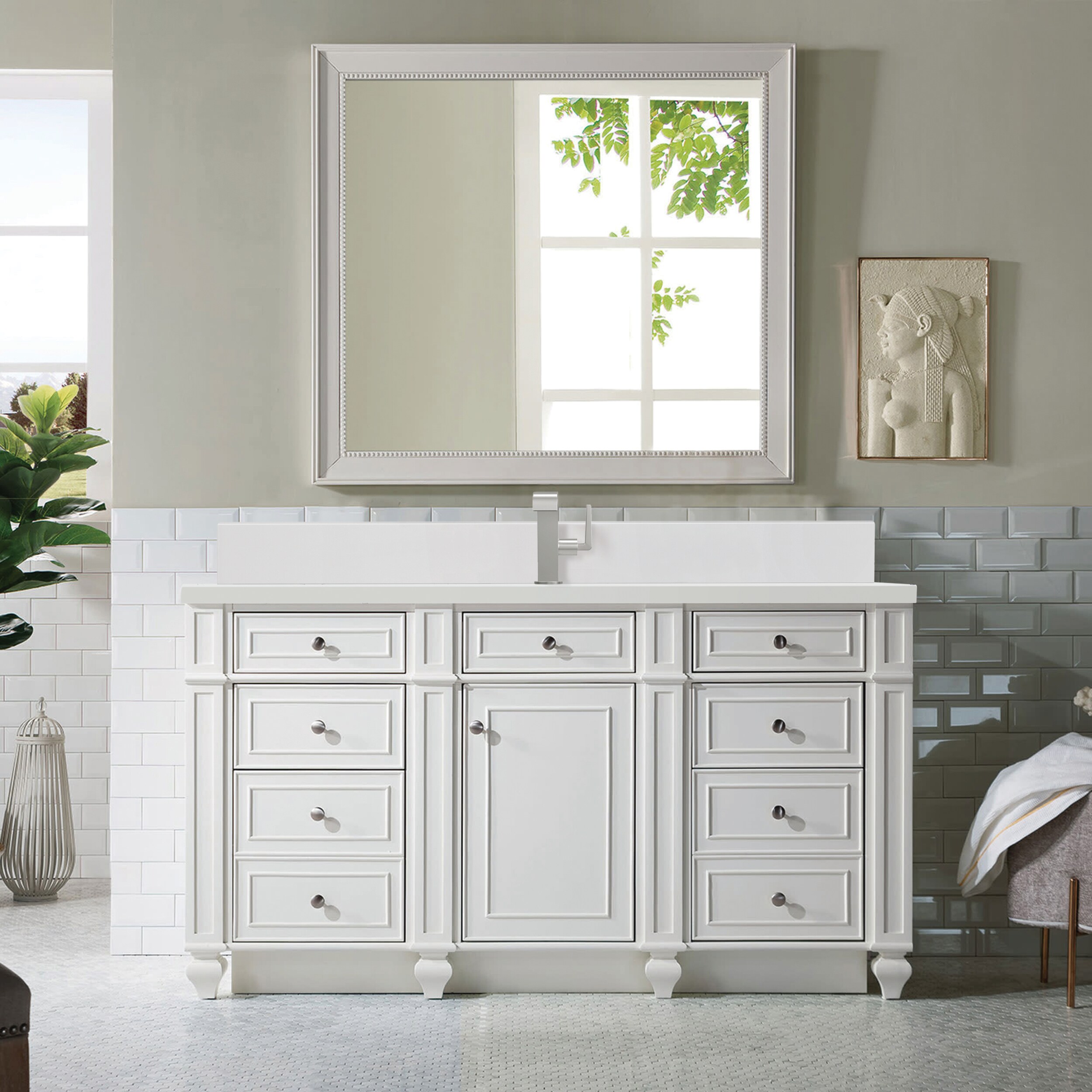 James Martin Vanities 157-V60S-BW-1WZ Bath-Vanity-Combo - View #2