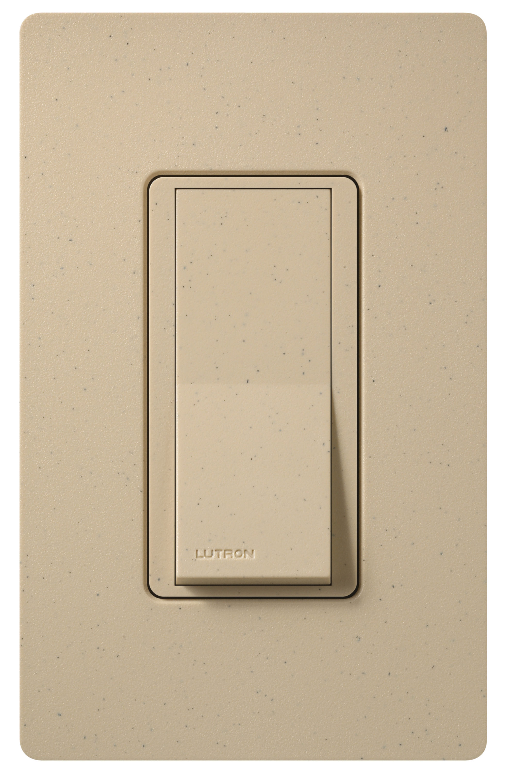 Lutron SC-4PS-DS Claro 15-Amp 4-Way Rocker Light Switch, Desert Stone