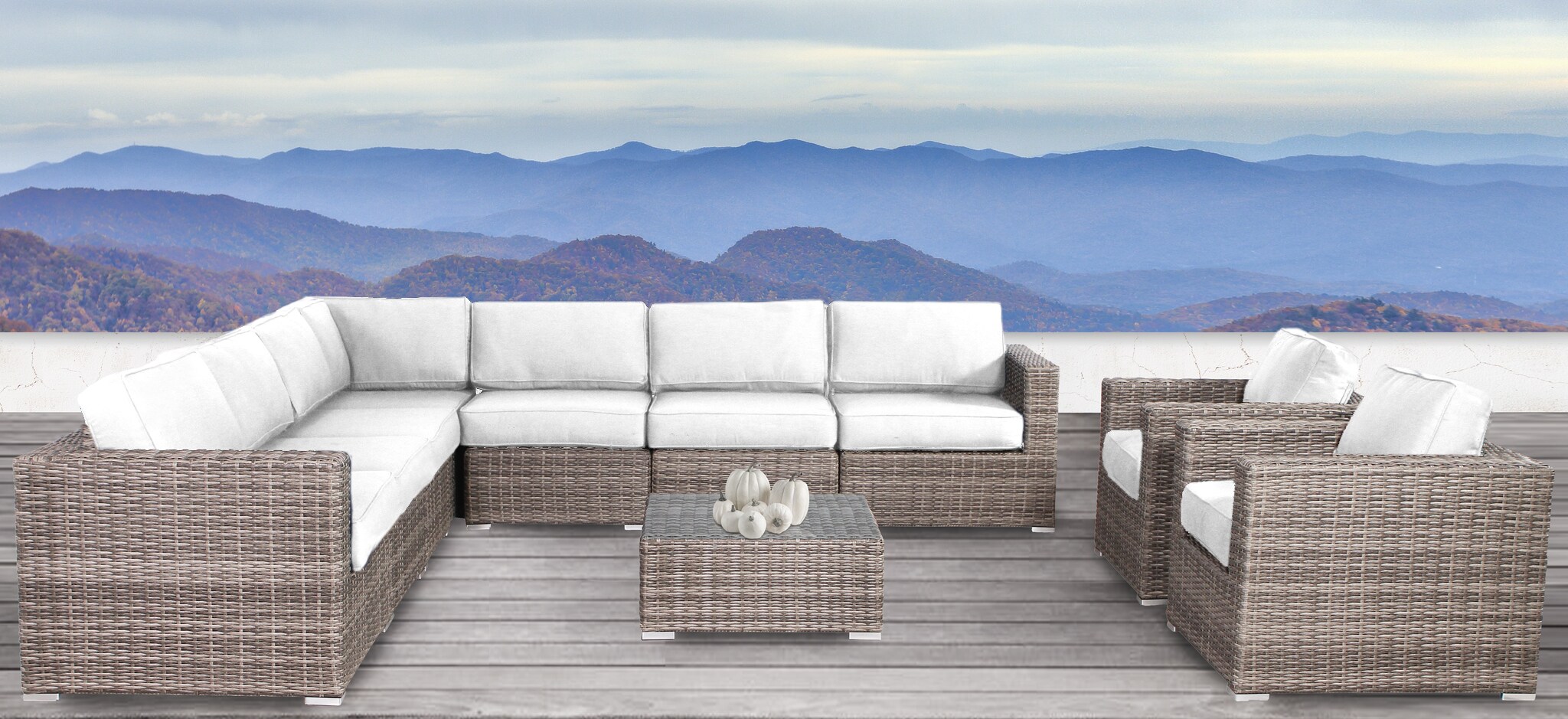 Living Source International CM-7100 Patio-Conversation-Sets - View #3
