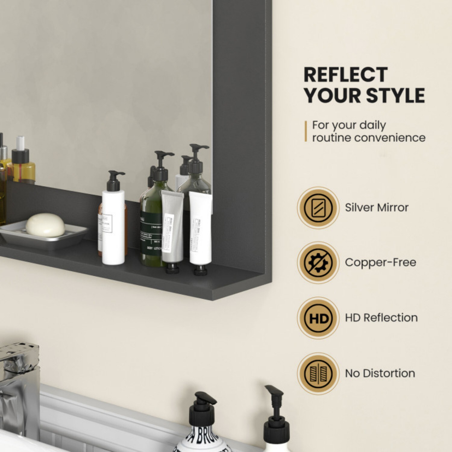 Vanityfus VA-HYA012341GR Decor-Mirrors - View #5