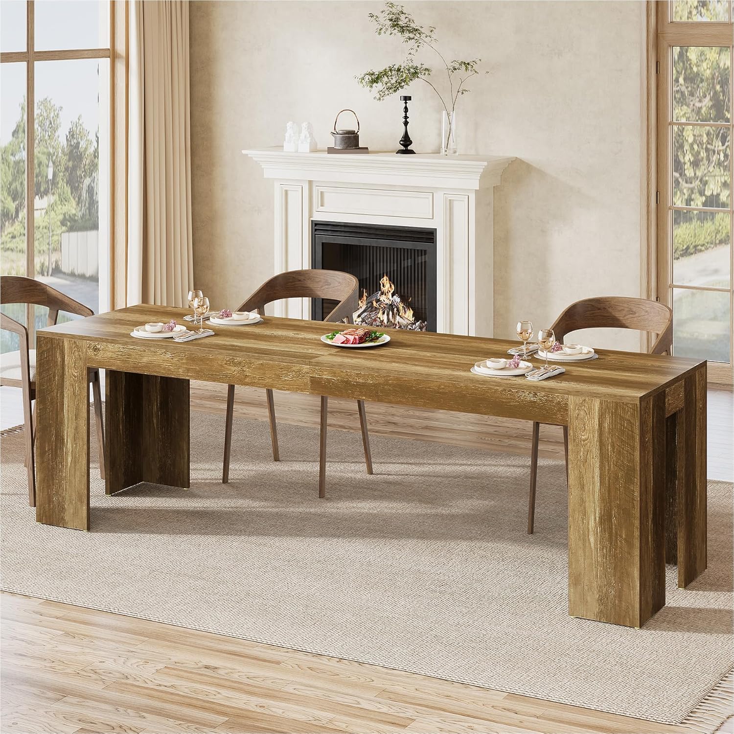 Tribesigns LWOYJL-1298YY Dining-Tables - View #2
