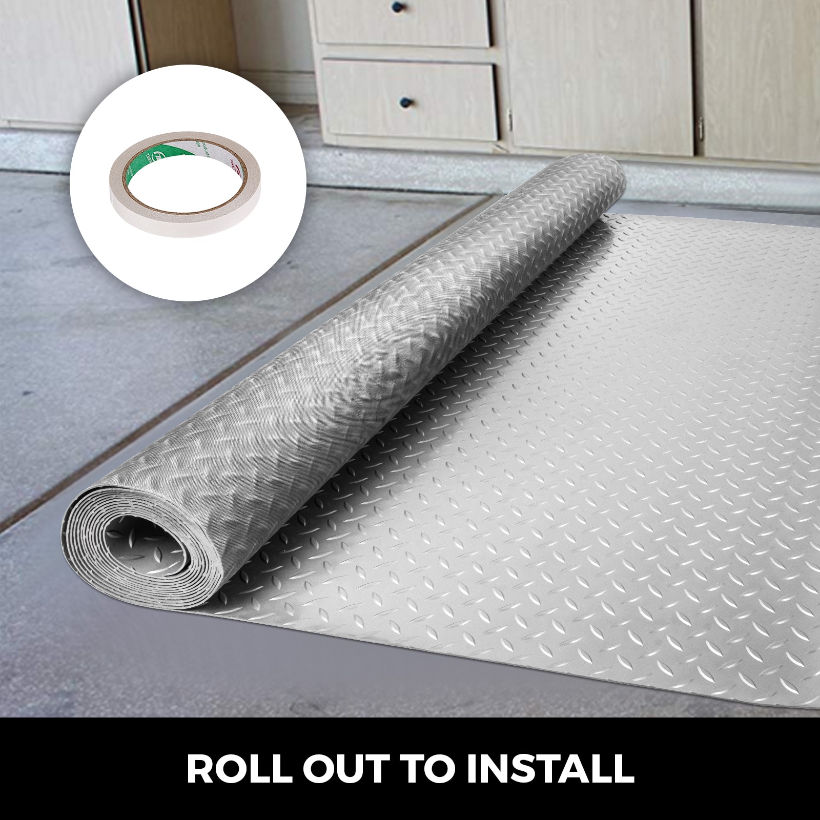 VEVOR PVCDB1JSLZS770CM1V0 Garage-Flooring-Rolls - View #9