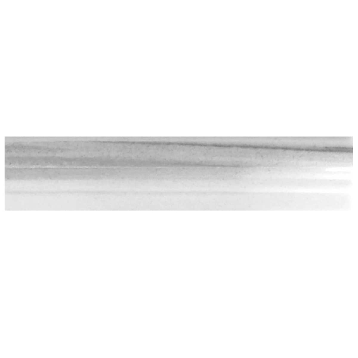 Apollo Tile APLMMR882PA 10-Pack Gray 2-in x 12-in Marble Chair Rail Tile (1.667-sq. ft/ Carton)