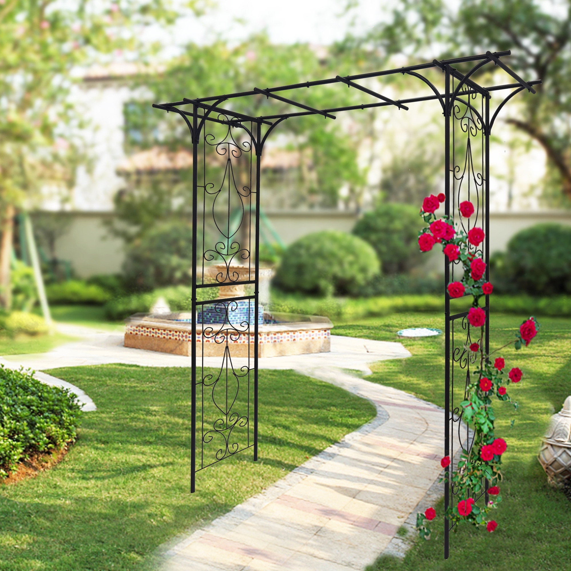 WELLFOR ORQ-691BK Arbor-Trellis-Accessories - View #4