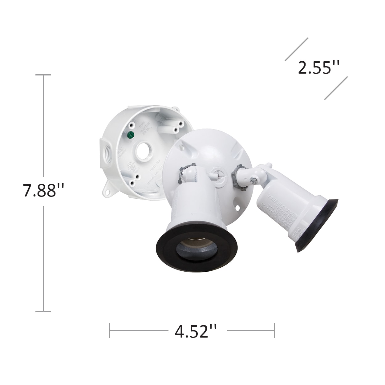Hubbell 5829-6G Switch-Controlled-Floodlights - View #2