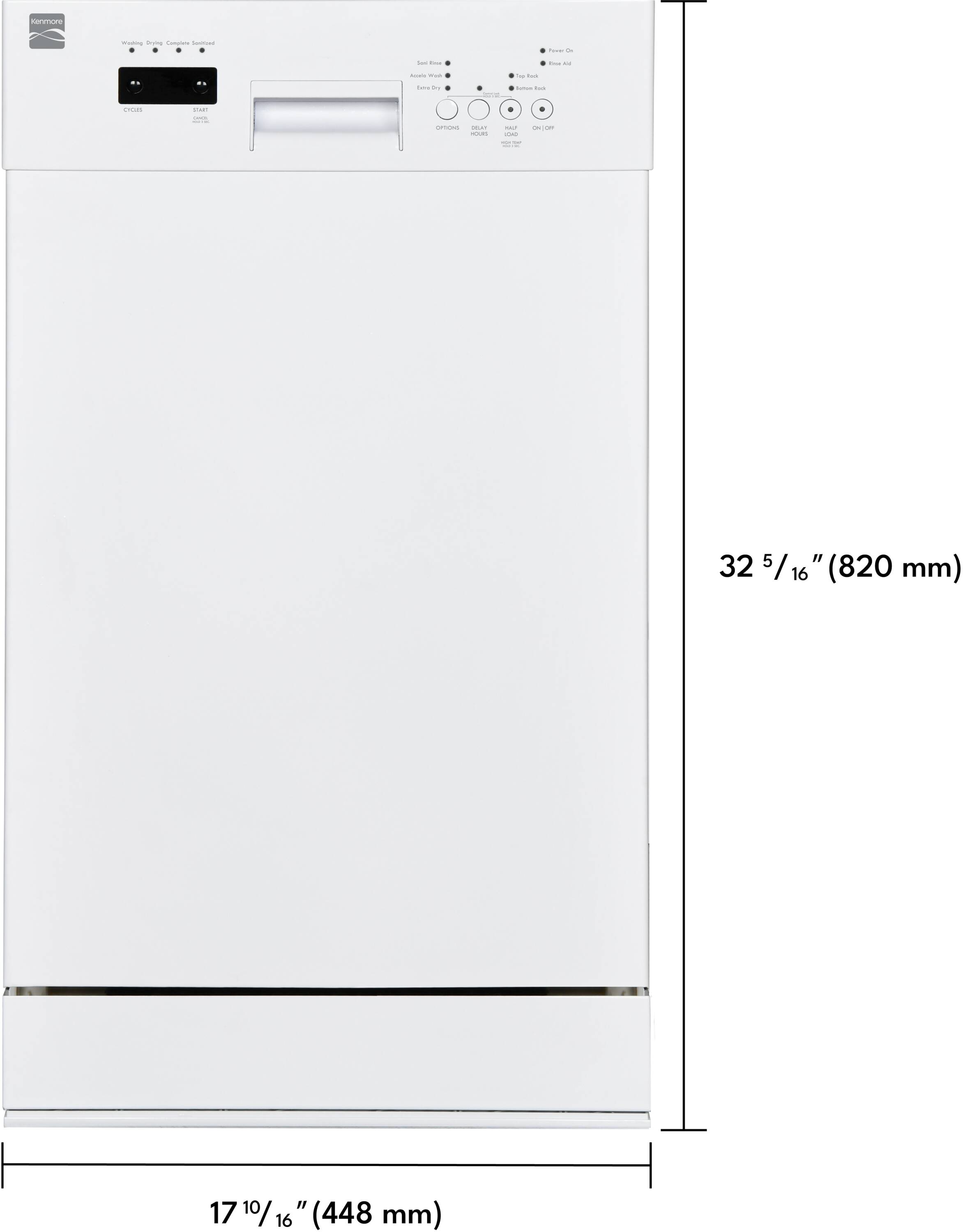 Kenmore 2214702 Builtin-Dish - View #14