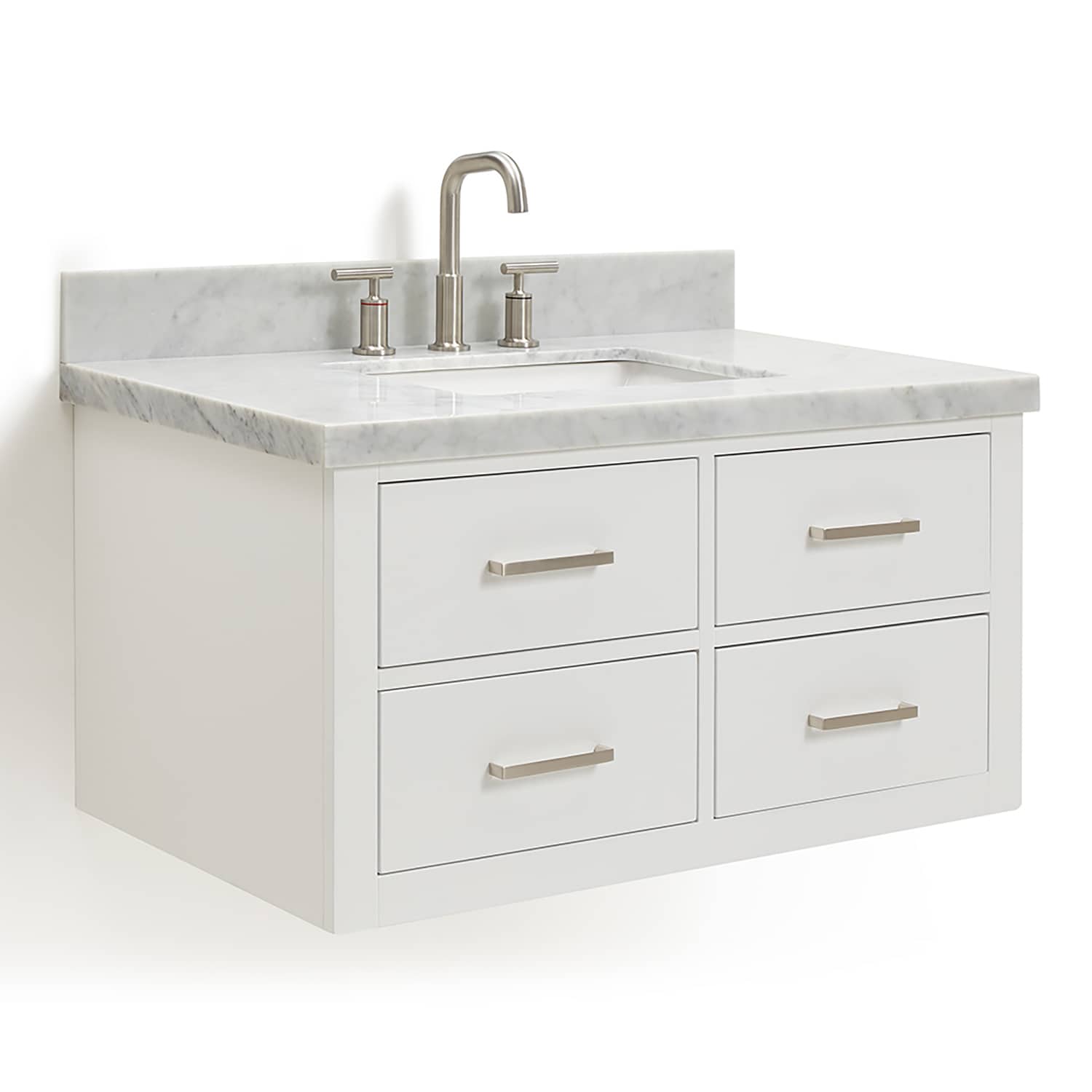 ARIEL W037SCWRVOWHT Bath-Vanity-Combo - View #3