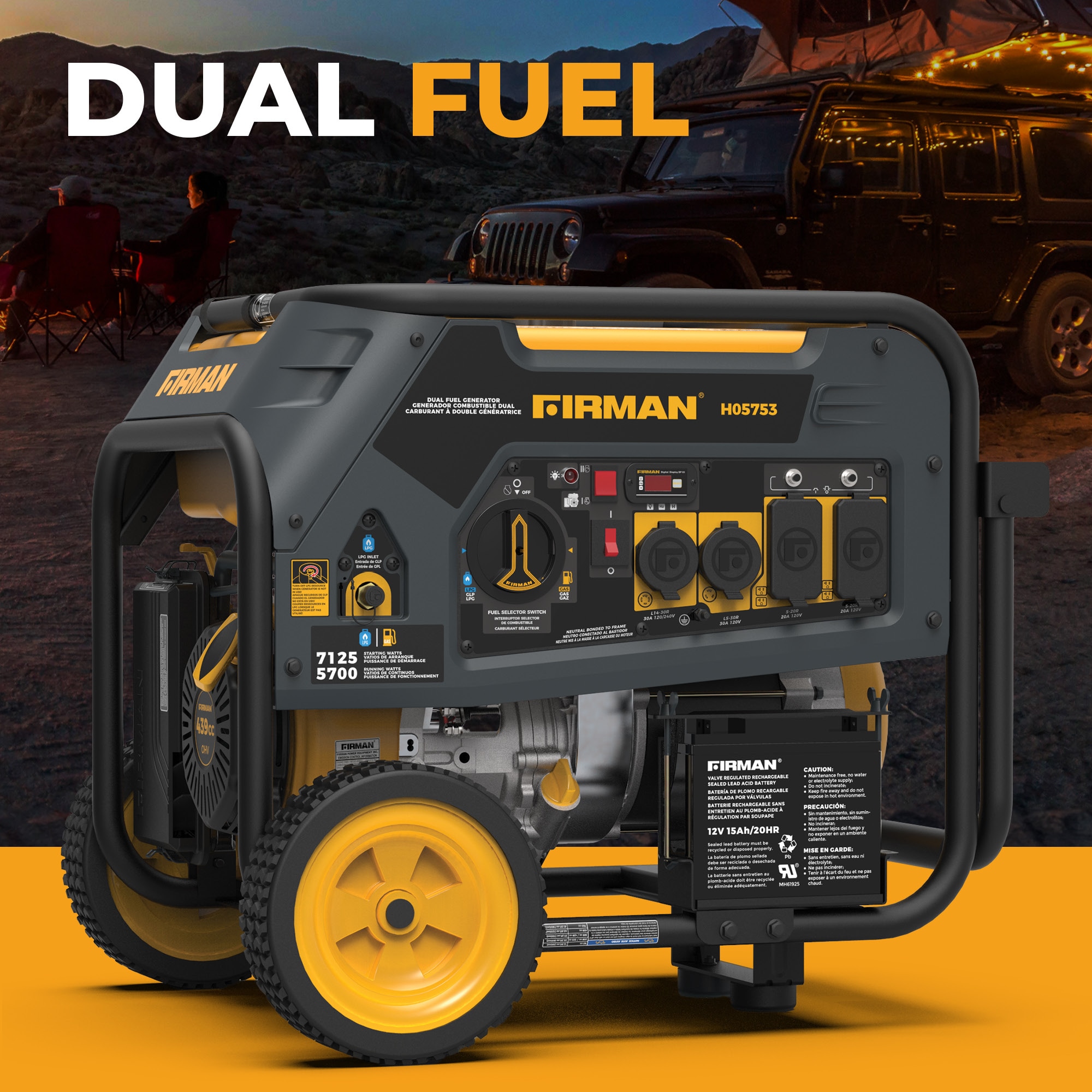 Firman H05753 Portable-Generators - View #4