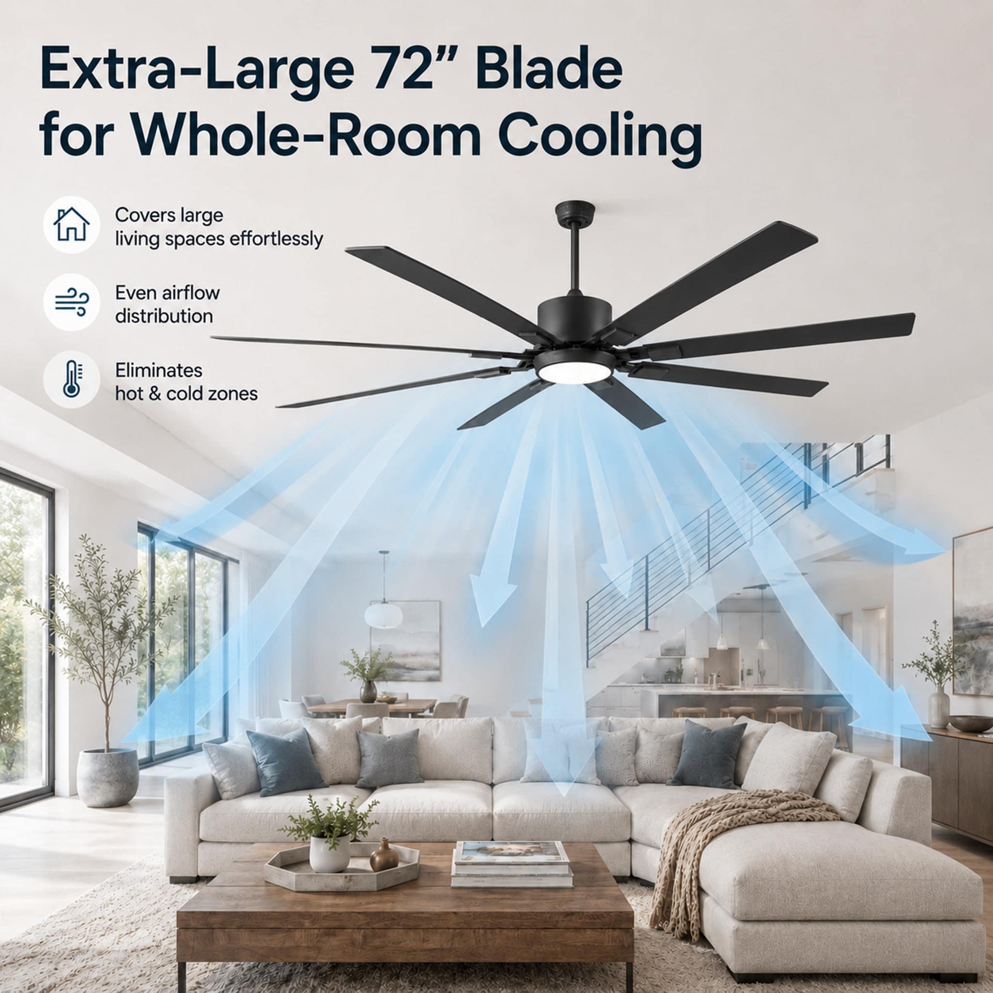 GarveeLife CLJ-J8GDV5YK6HD3LB-P Ceiling-Fans - View #4