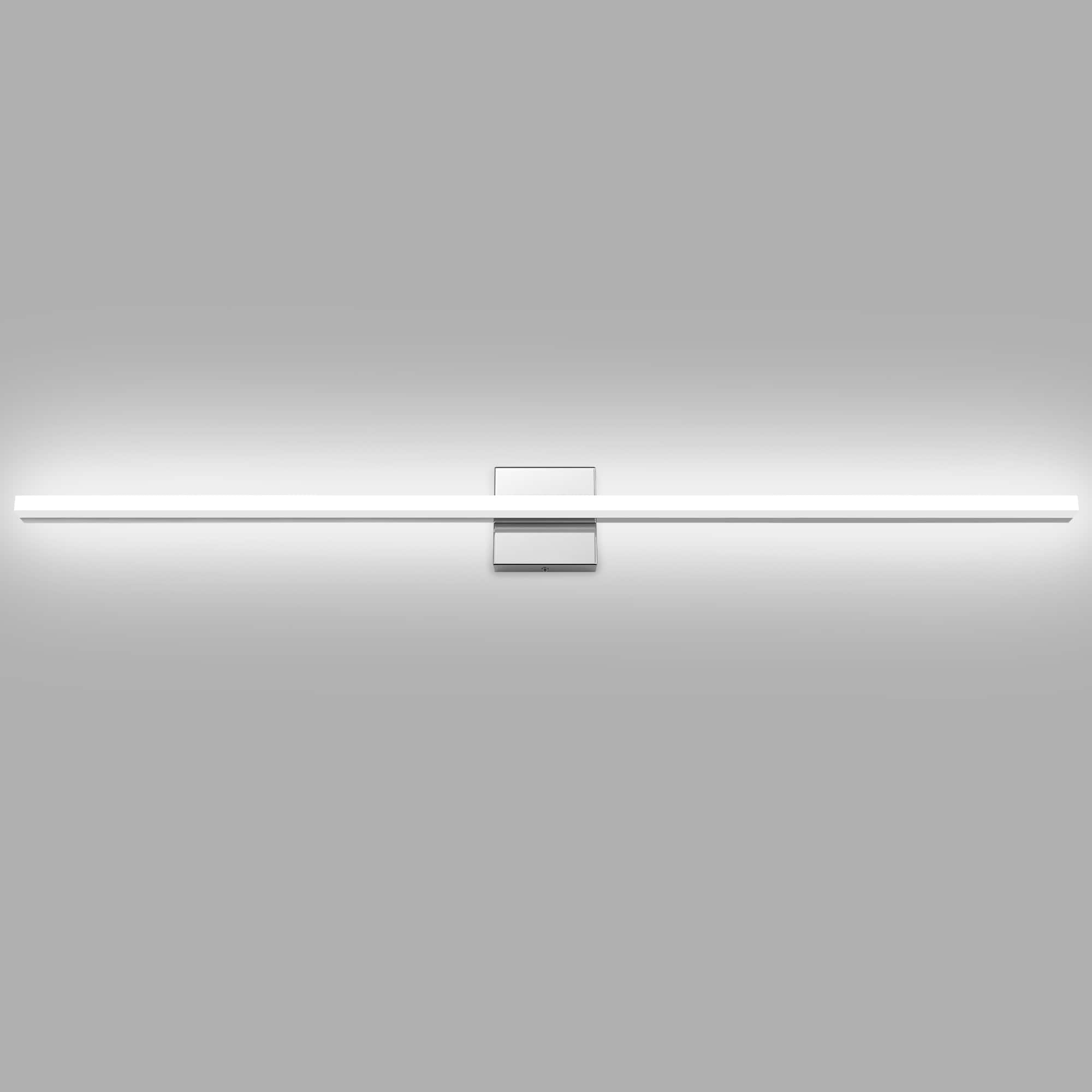 LamQee 06FTL0600ECW Bar Vanity Light Wall Sconce 47.24-in 1 -Light Polished Off-white Integrated LED Modern/contemporary Vanity light