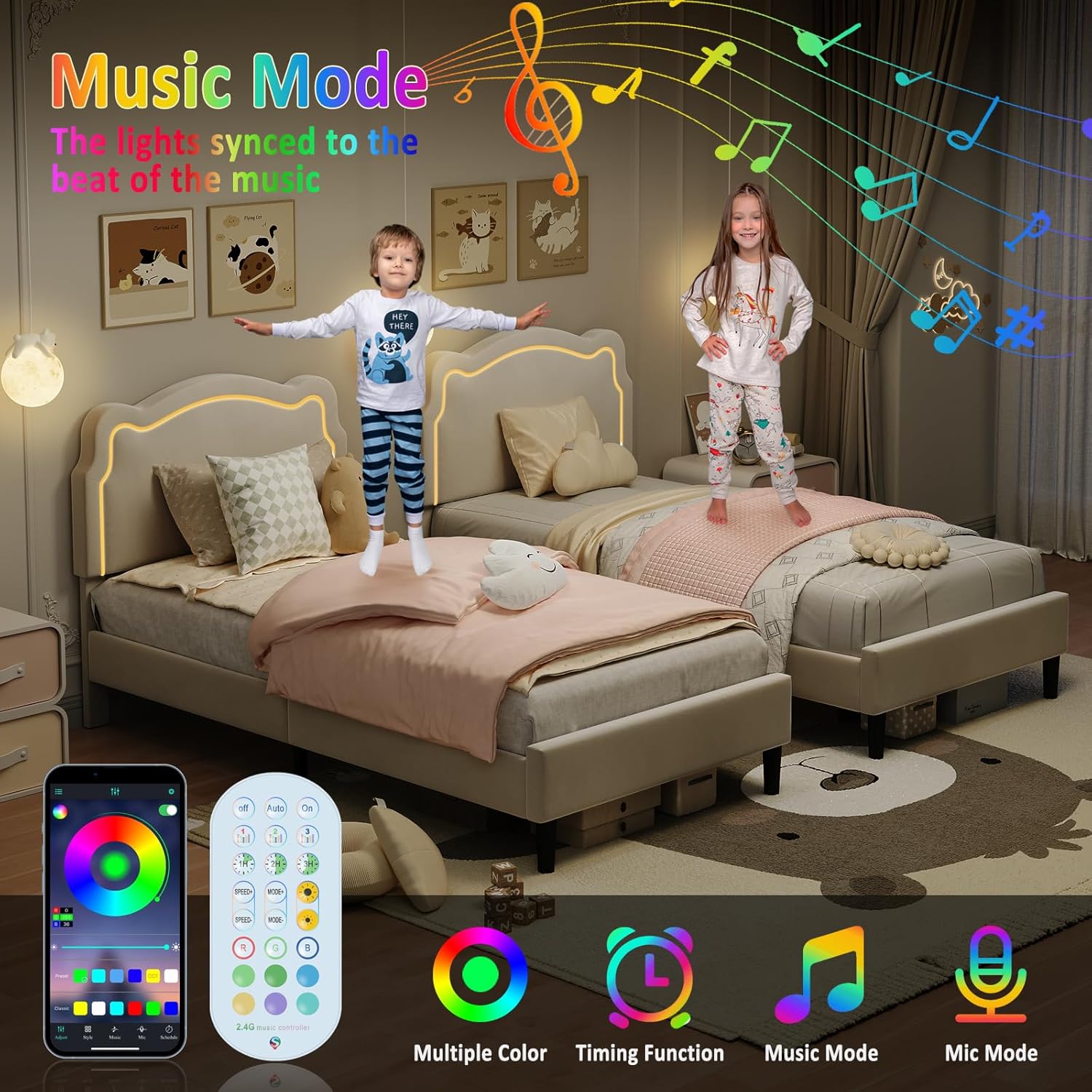 Qeetex LHF-BED-PHO-15JXMK54 beds - View #4