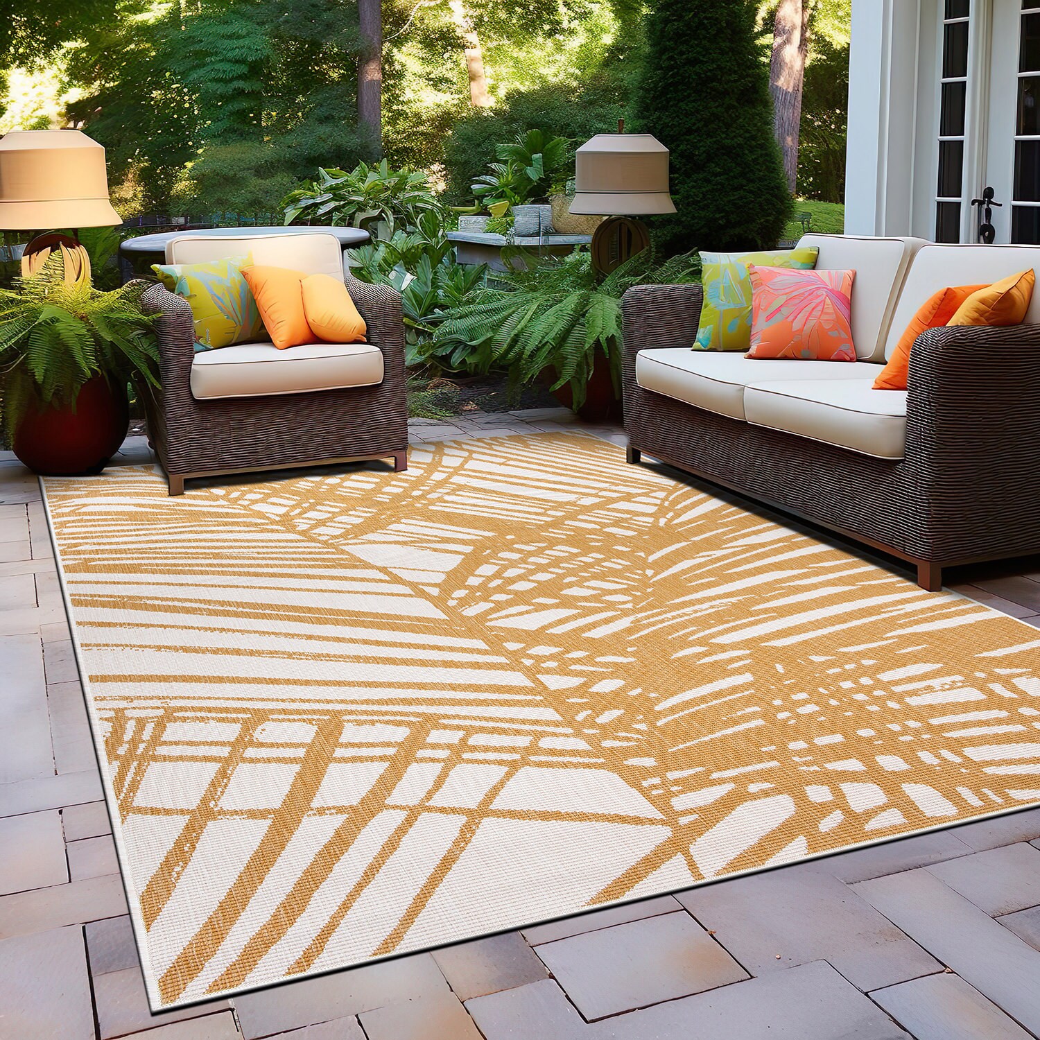 World Rug Gallery 4027YELLOW5X7 rugs - View #8