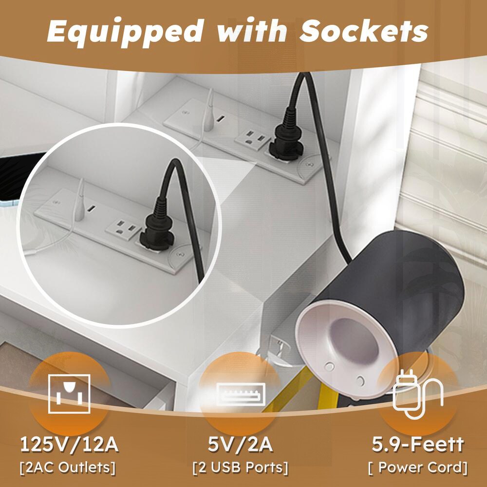 SunJet WL5VT7RS2L74X Bedroom-Vanities - View #5