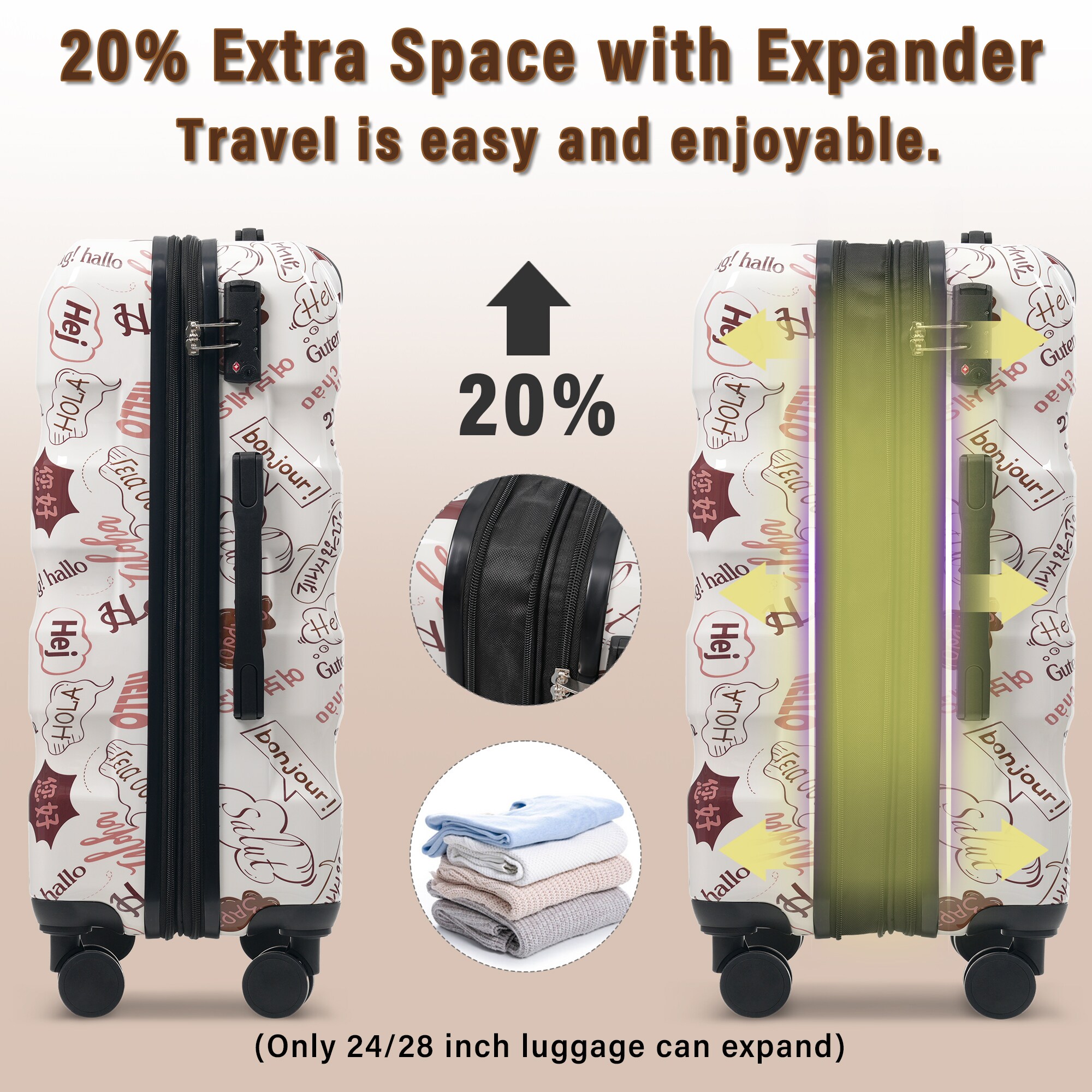 ModernLuxe L3P-N730P330343N Luggage-And-Luggage-Sets - View #3