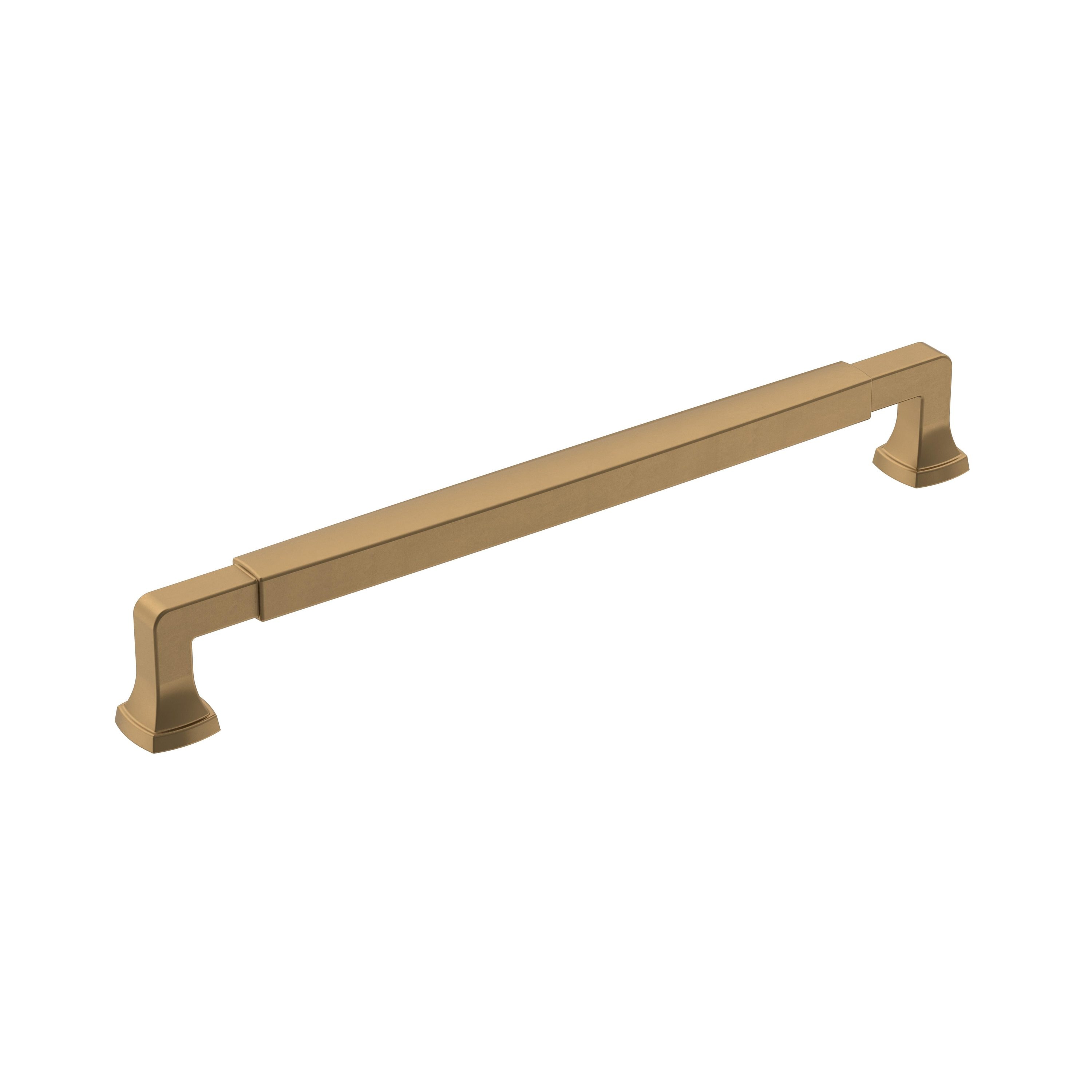 Amerock BP36890CZ Stature 8-13/16-in , 224mm Center to Center Champagne Bronze Rectangular Bar
