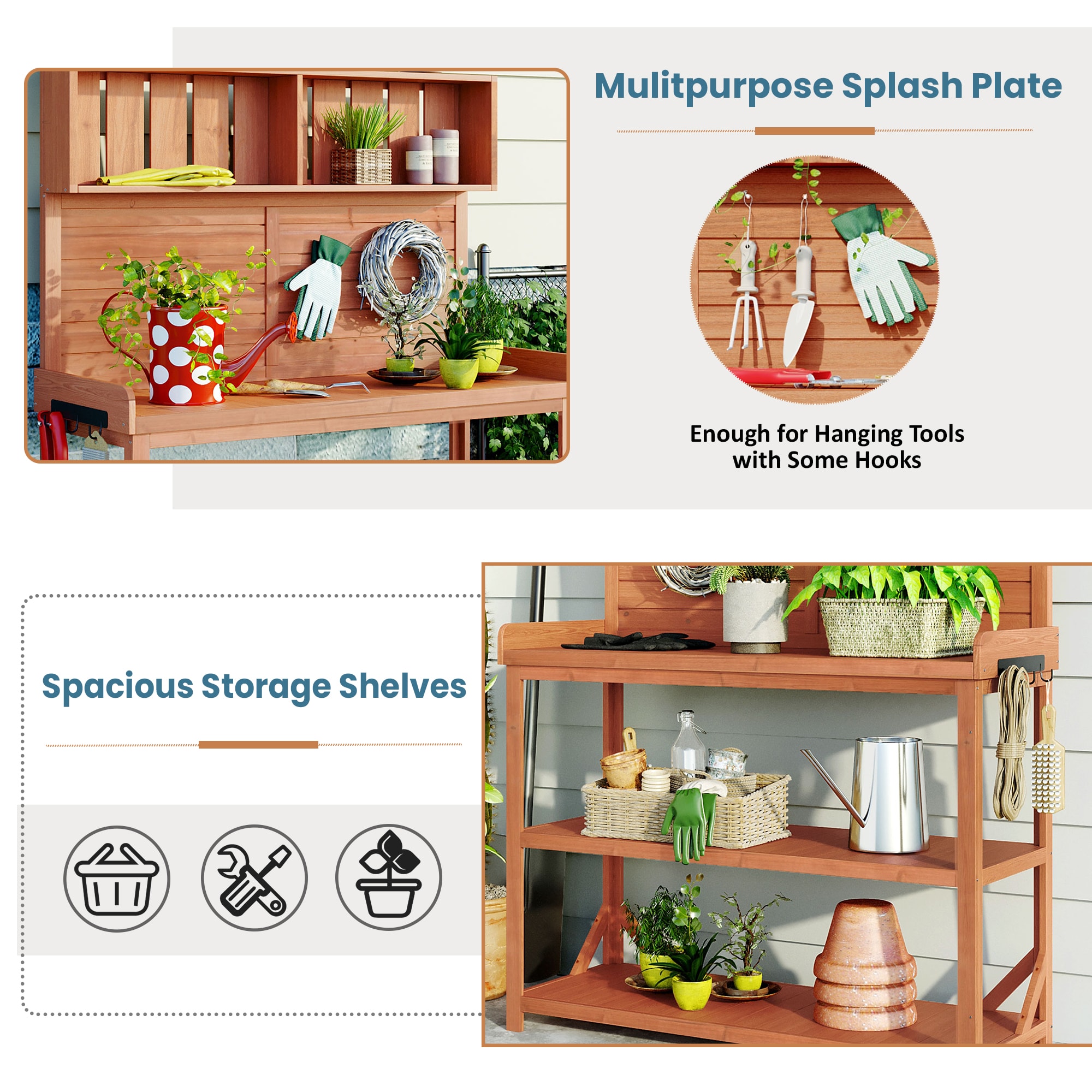 ModernLuxe WF285323AAA Potting-Benches - View #3