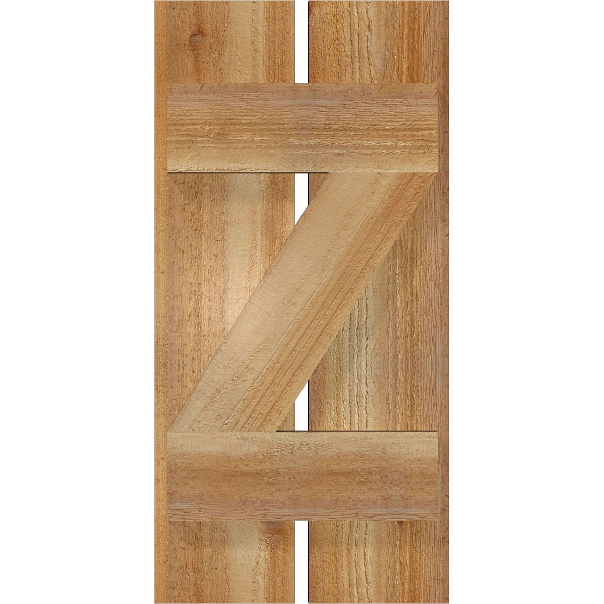 Ekena Millwork RBS06Z11X023RWR Exterior-Shutters - View #5