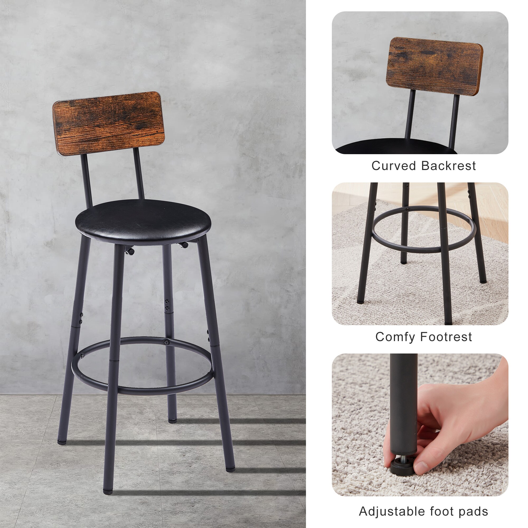 GZMR WF01-GC-V6-BKRD stools - View #5