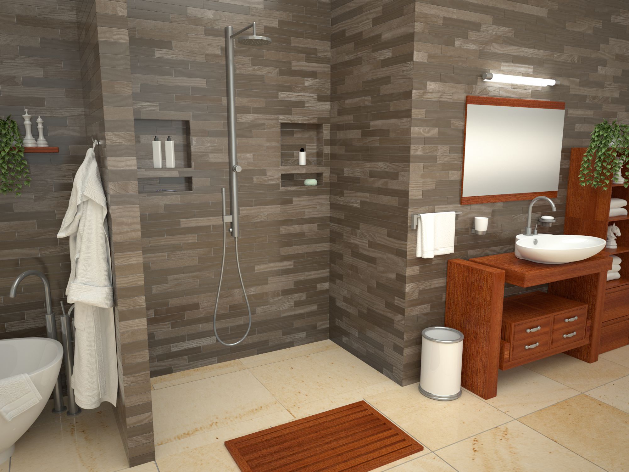 Tile Redi RT3060CBFB-PVC-TBN Shower-Floors - View #8