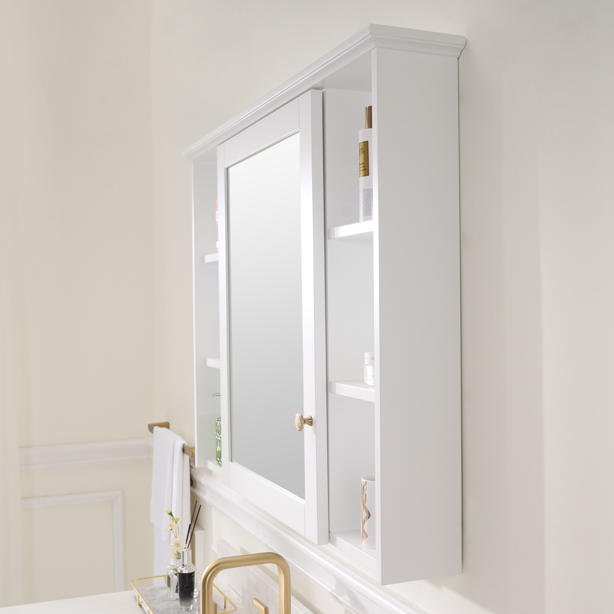 WELLFOR MED42YS1WT Bathroom-Medicine-Cabinets - View #7