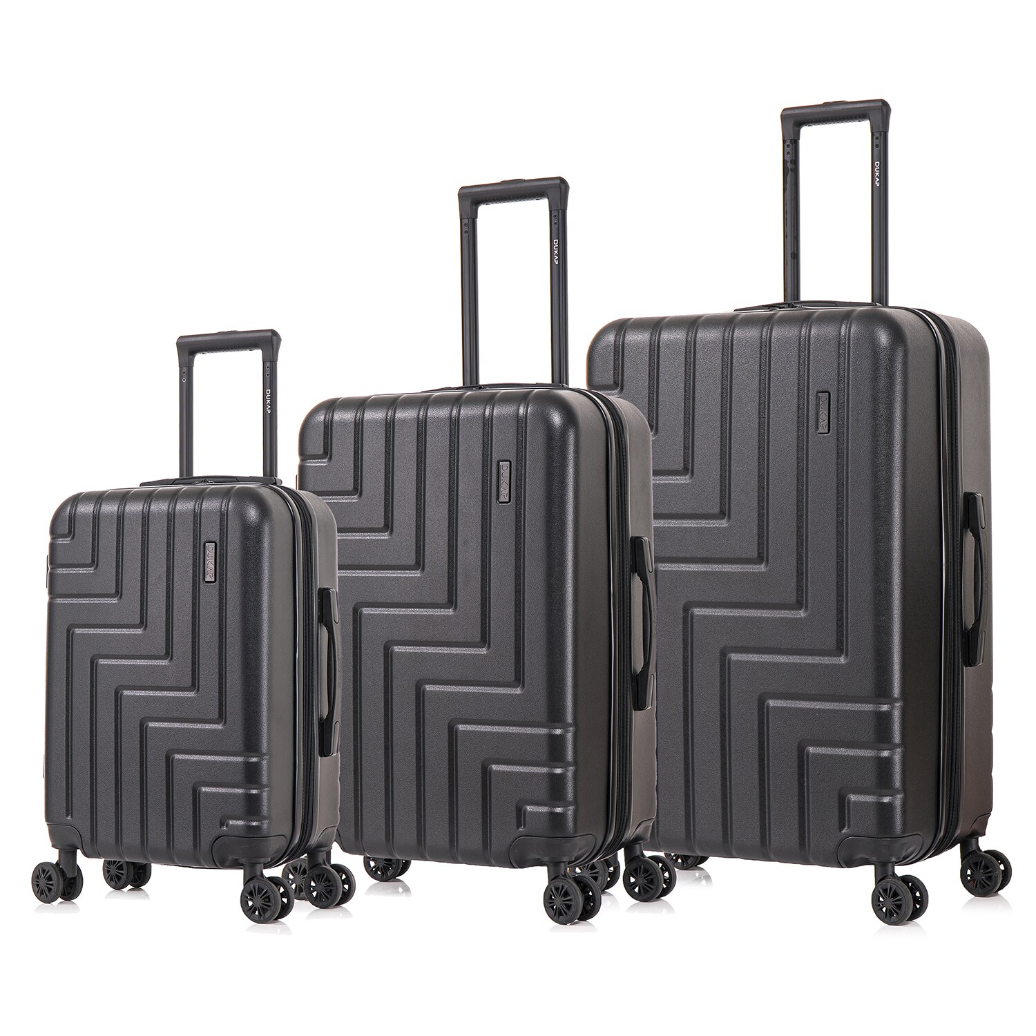 DUKAP DKZAHSML-BLK Luggage-And-Luggage-Sets - View #2