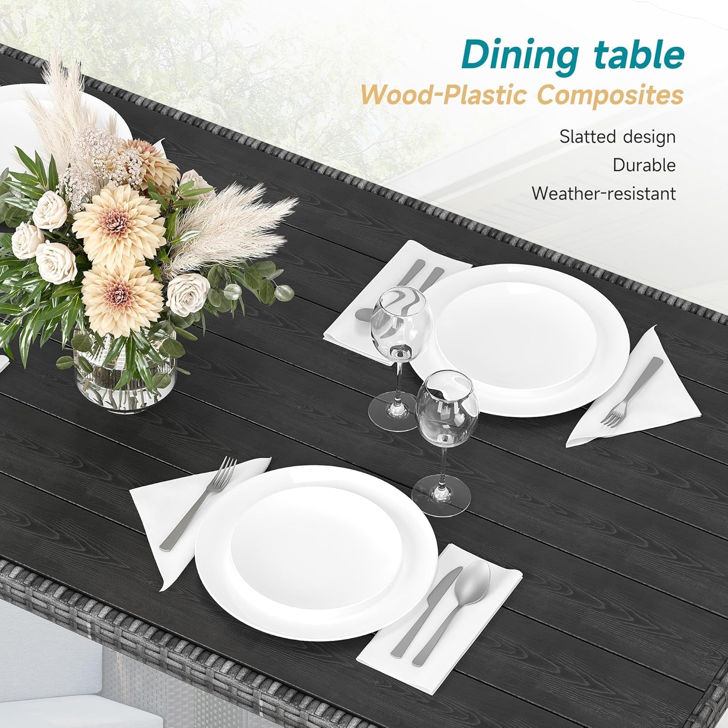 Qeetex LHF-DYQ-PHO-11QSFMV5 Patio-Dining-Sets - View #5