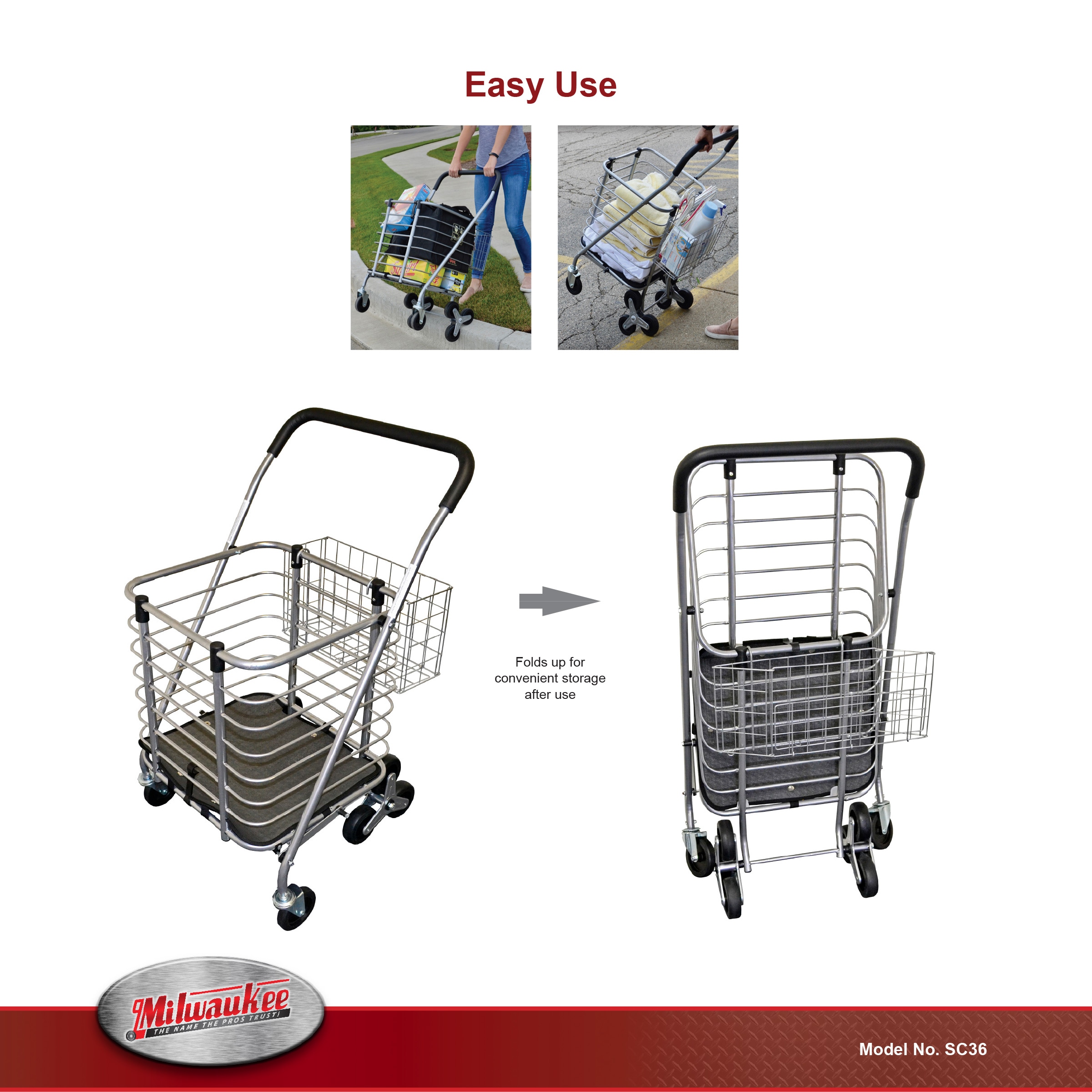 Milwaukee SC36 Shopping-Carts - View #5