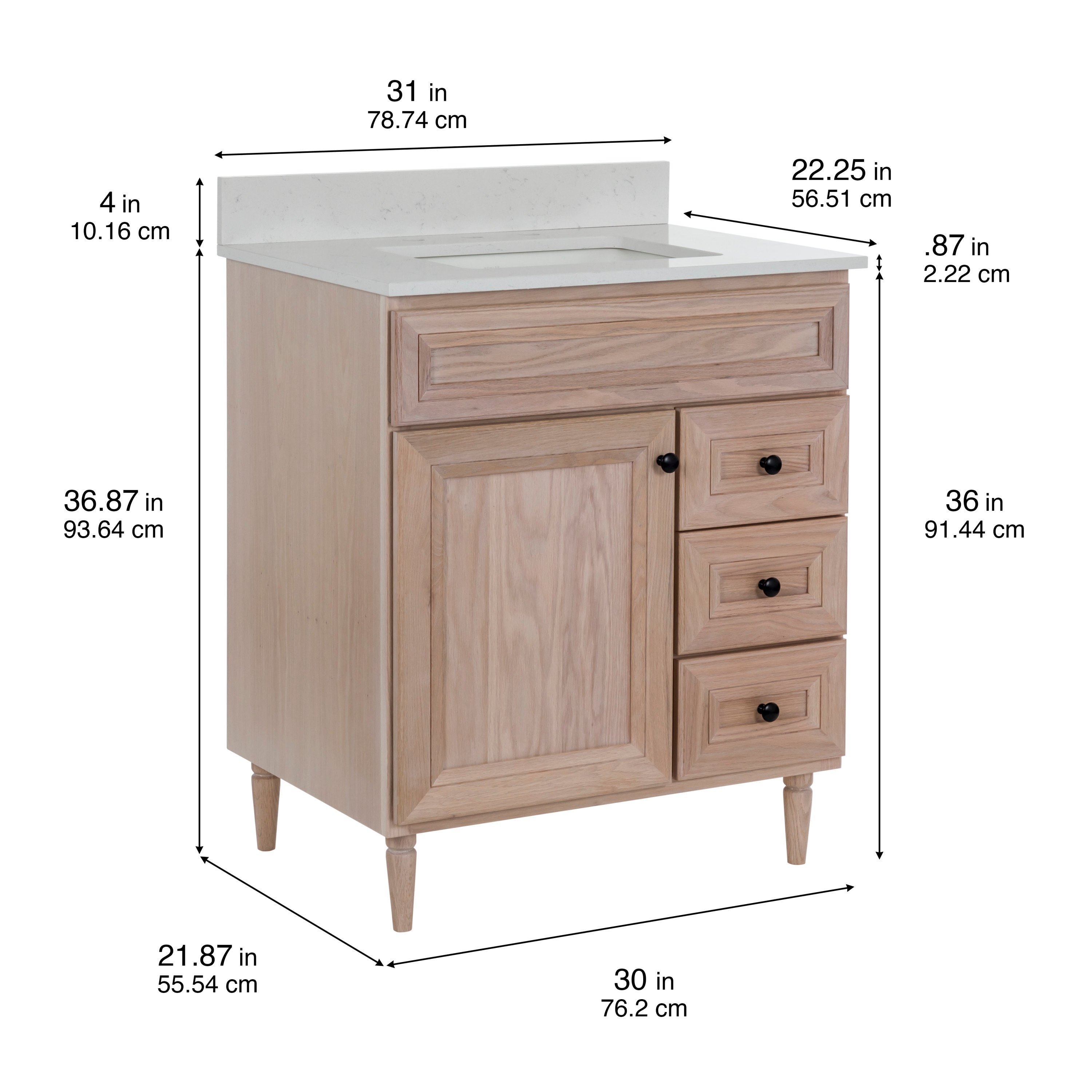 Diamond C30W30357 Bath-Vanity-Combo - View #4