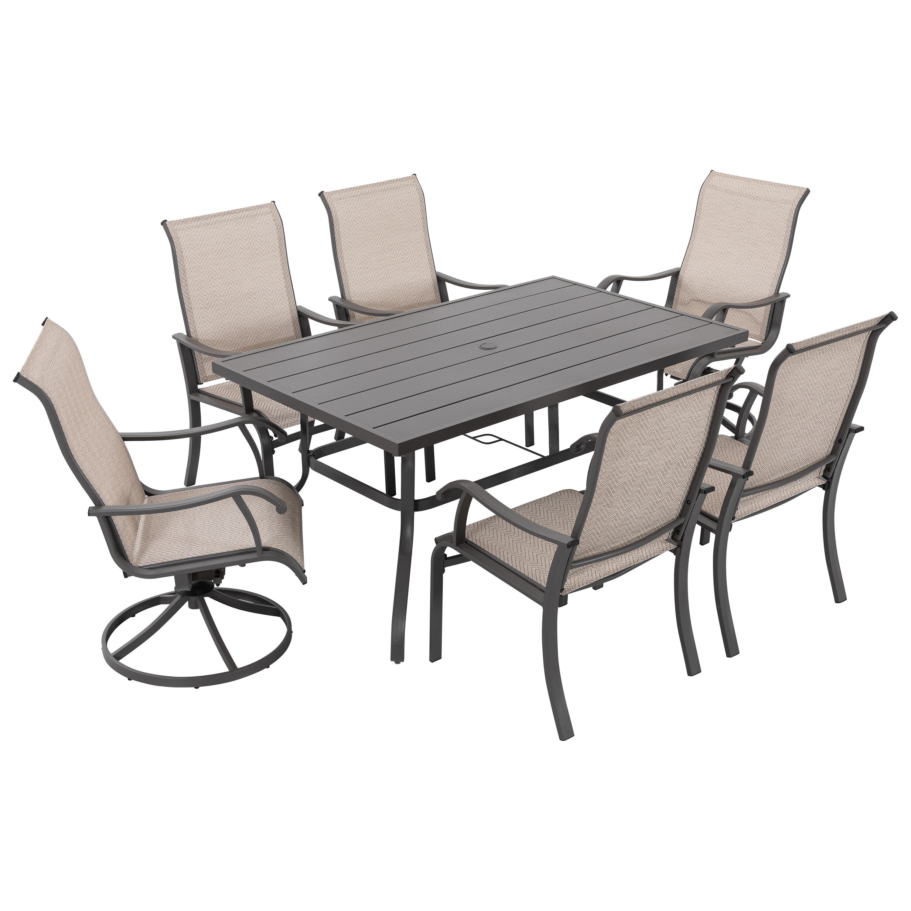 Nuu Garden SID106FS-T103GR Patio-Dining-Sets - View #11