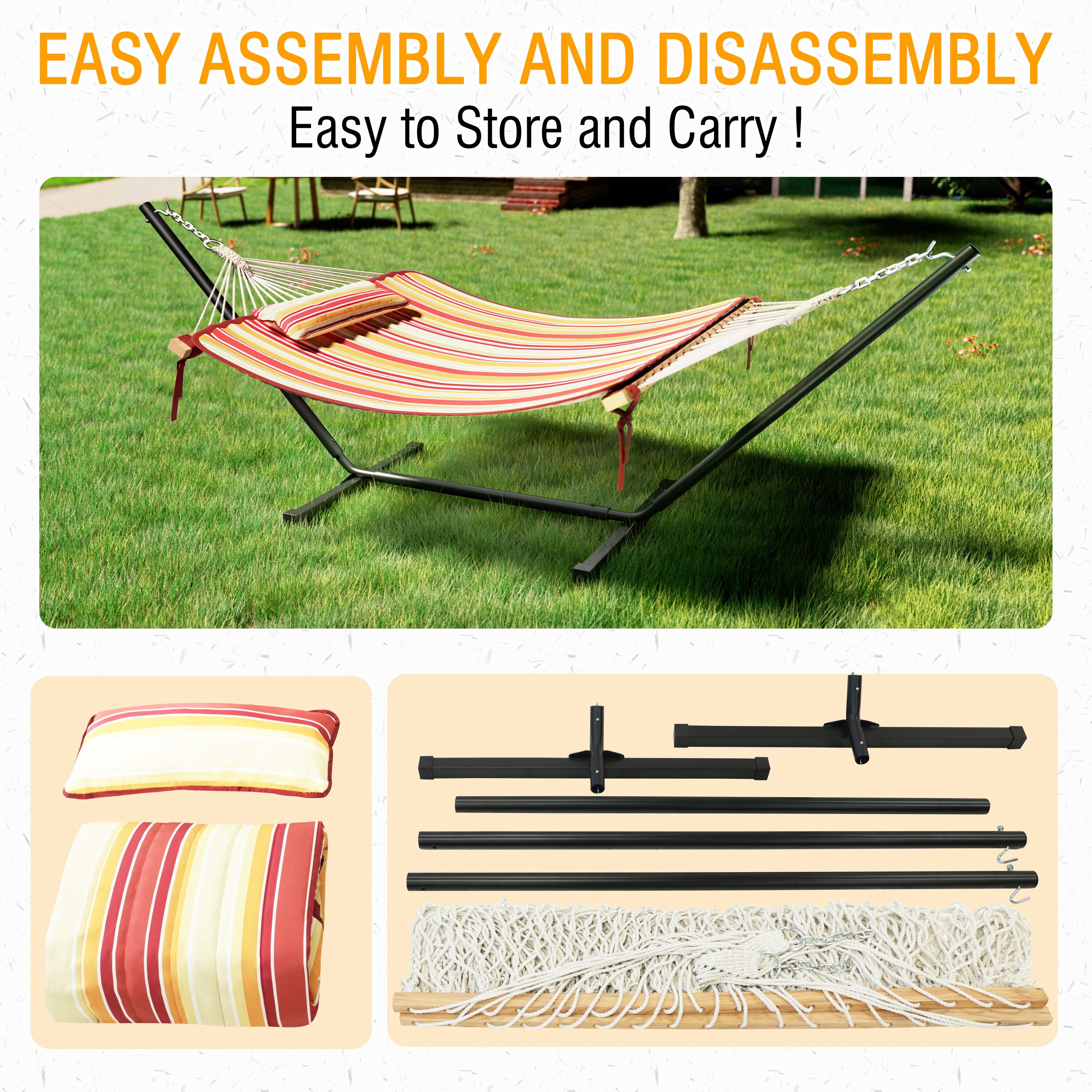 VEIKOUS PG0203-01RD-D hammocks - View #8