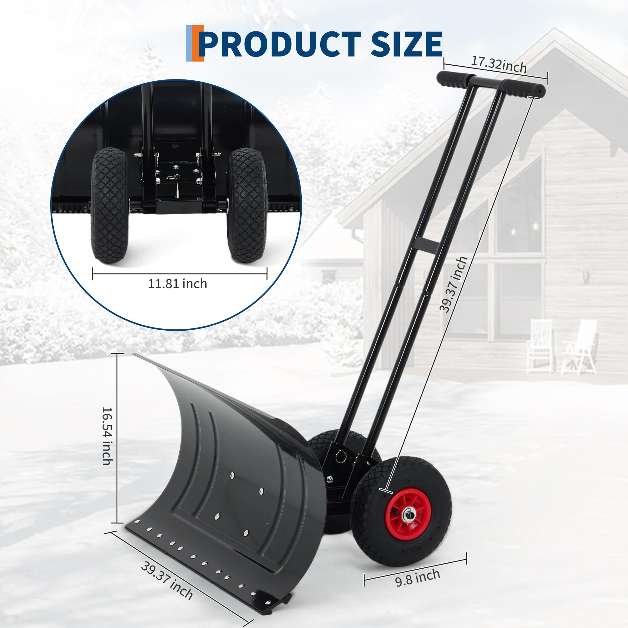 Garvee QFF-PPG-33PENPDP Snow-Shovels - View #4