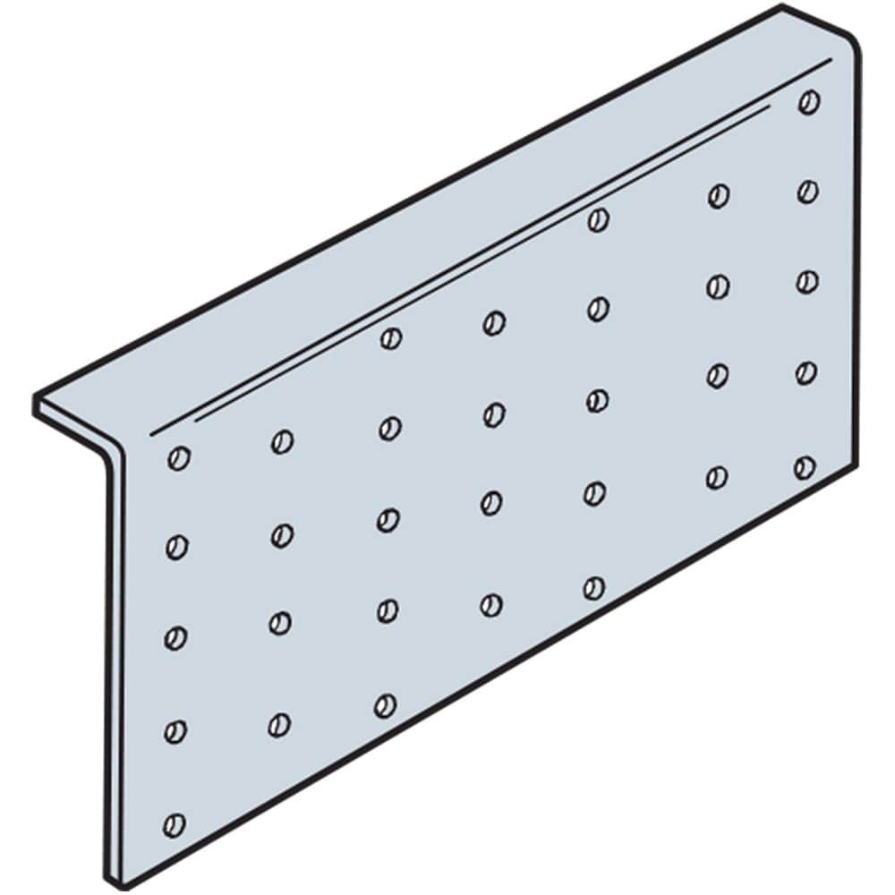 Simpson Strong-Tie 5-in x 16-1/4-in 16-Gauge Zmax Nail Plates in the  Mending & Nail Plates department at Lowes.com