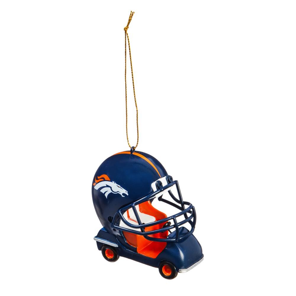 Team Sports America Denver Broncos Blue Assorted Indoor Ornament