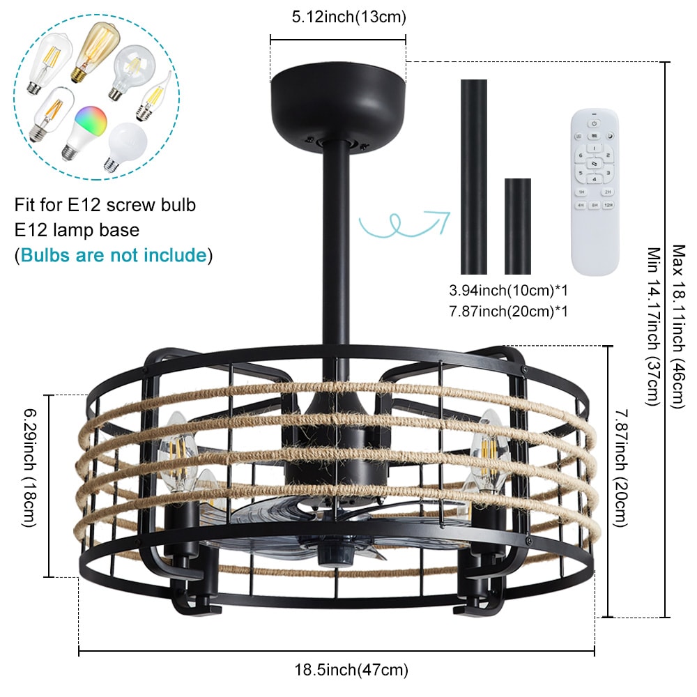 Innobule LAMP-0352068 Ceiling-Fans - View #4