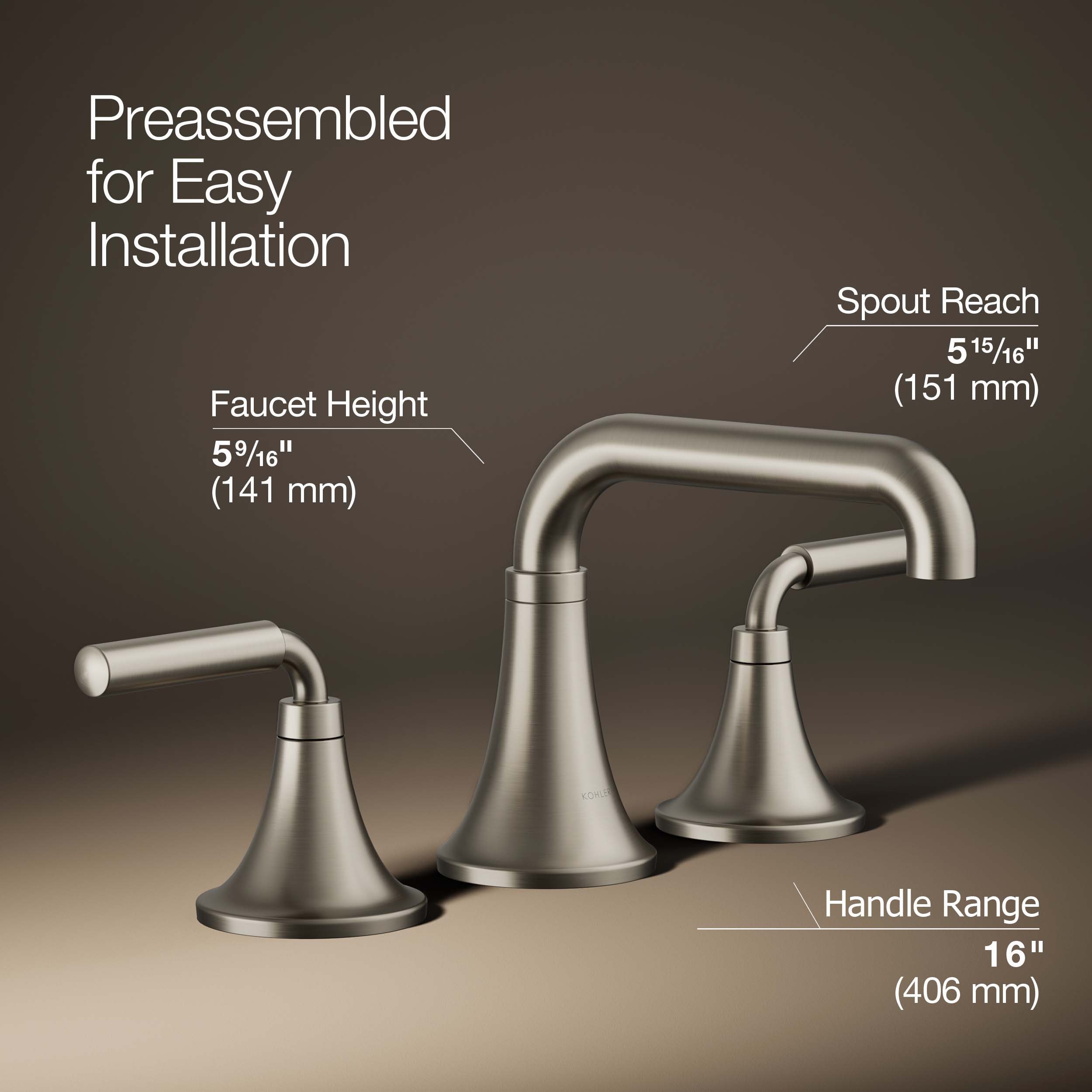KOHLER 27416-4-BN Lavatory-Faucets - View #4
