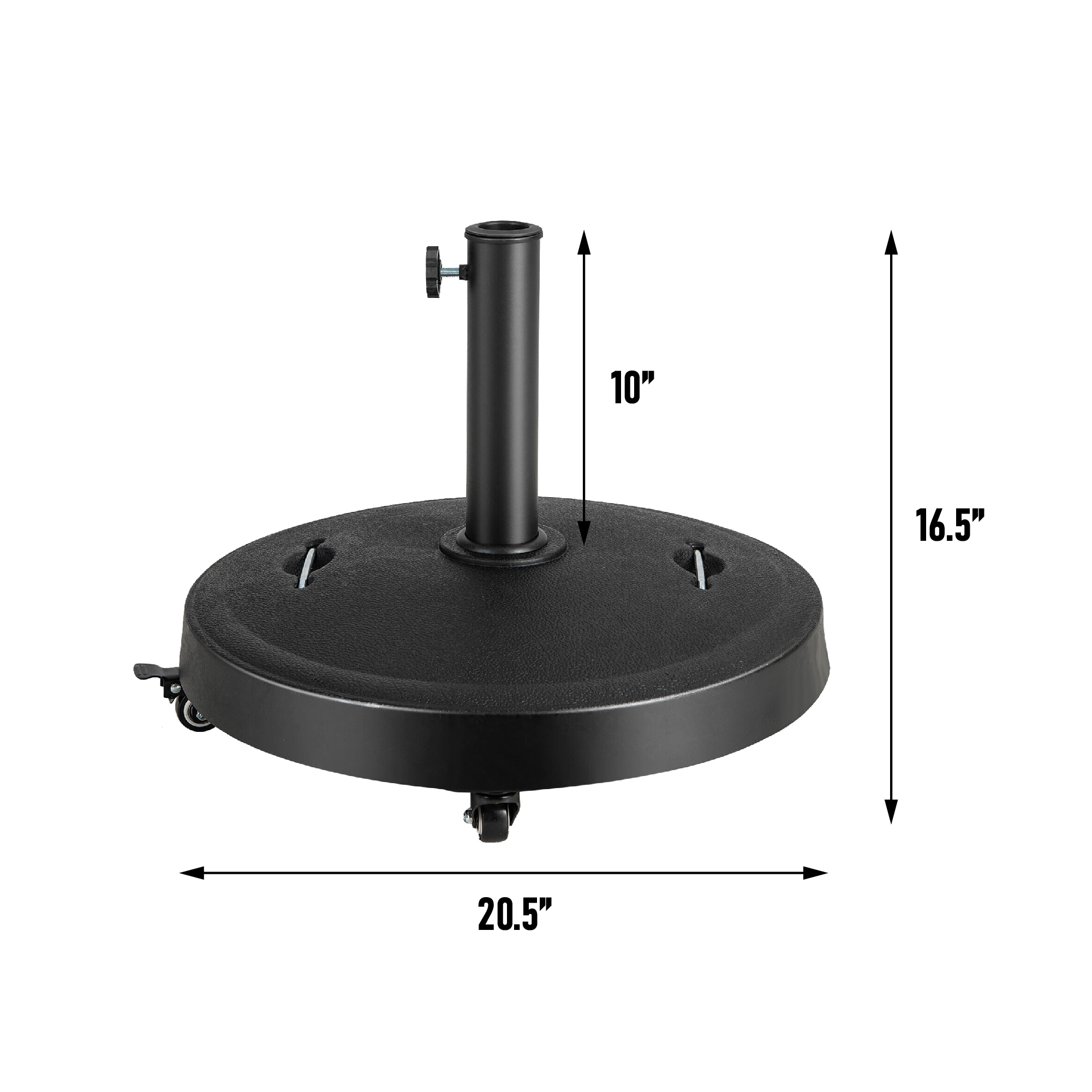 WELLFOR TDJ11204 Umbrella-Bases - View #2