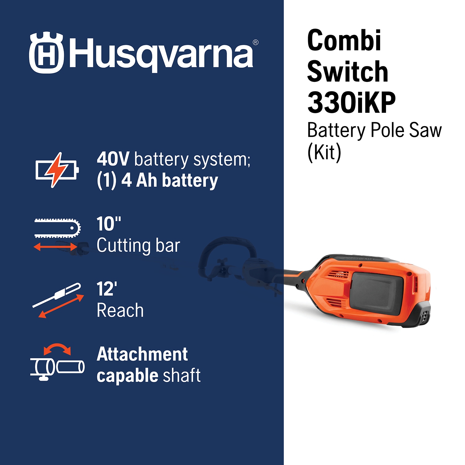 Husqvarna 970701205 Cordless-Pole-Saw - View #2