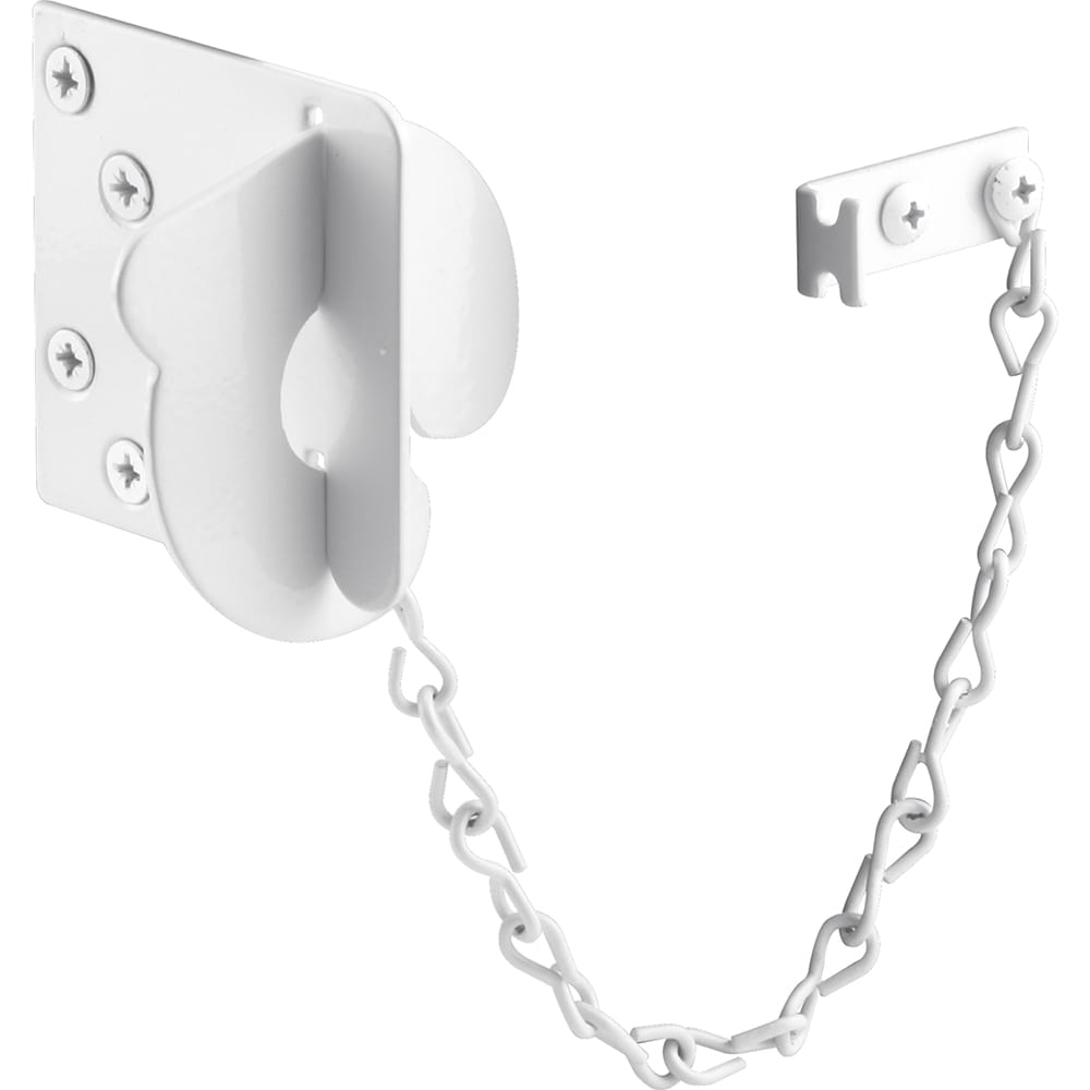 Prime-Line MP9493 3-1/2-in W x 3-1/2-in H Gloss Door Reinforcer Reinforcing mount