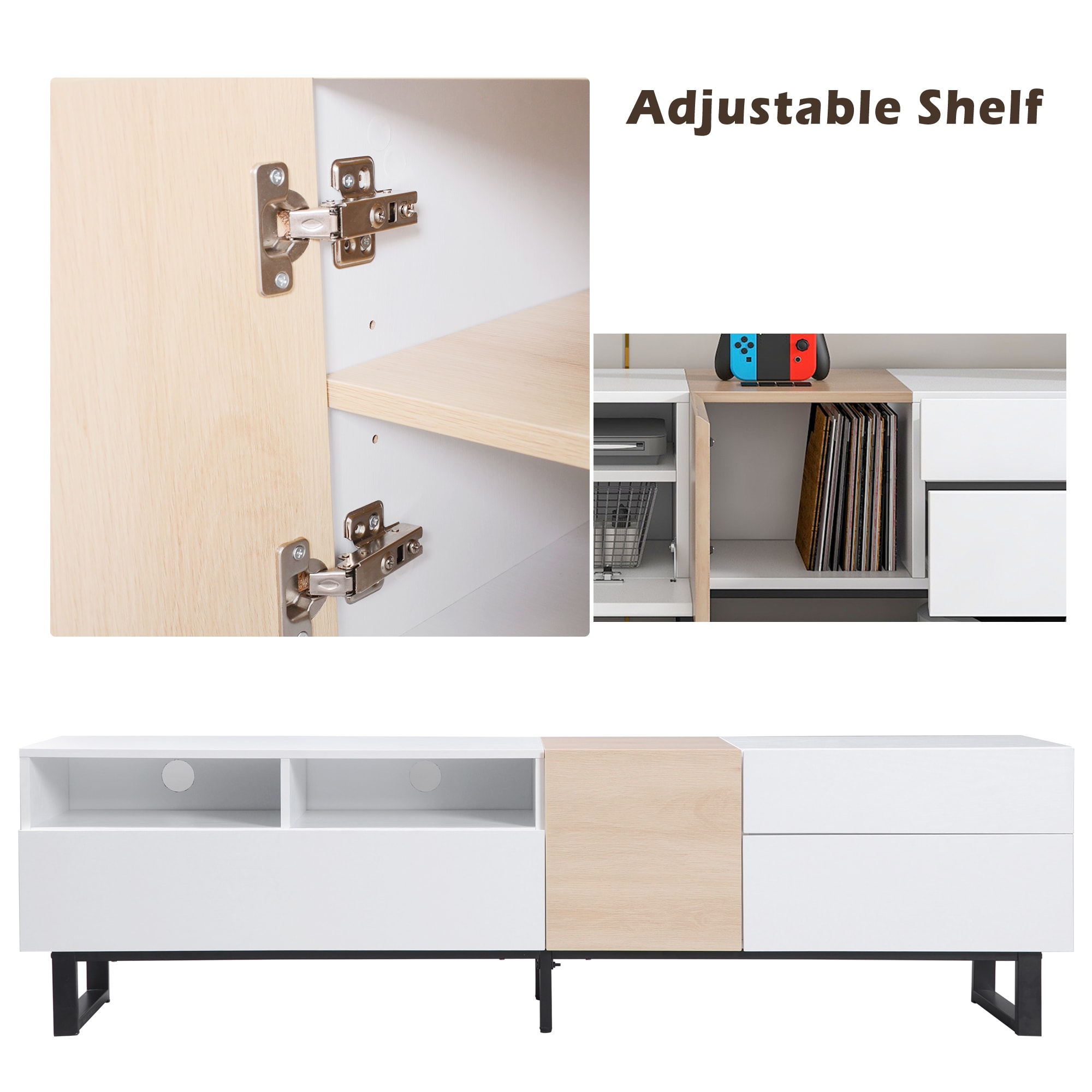 JIMSMAISON JMMRSTS03-W Tv-Stands - View #2