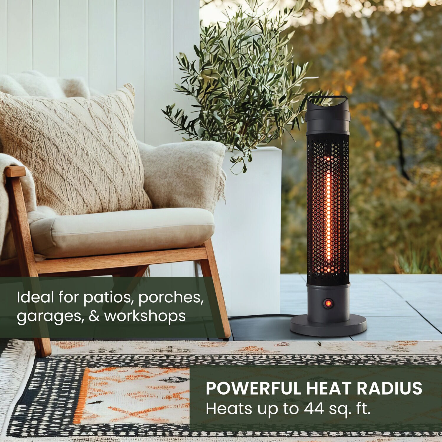 Hanover HAN1056IC-BLK Outdoor-Electric-Patio-Heaters - View #3