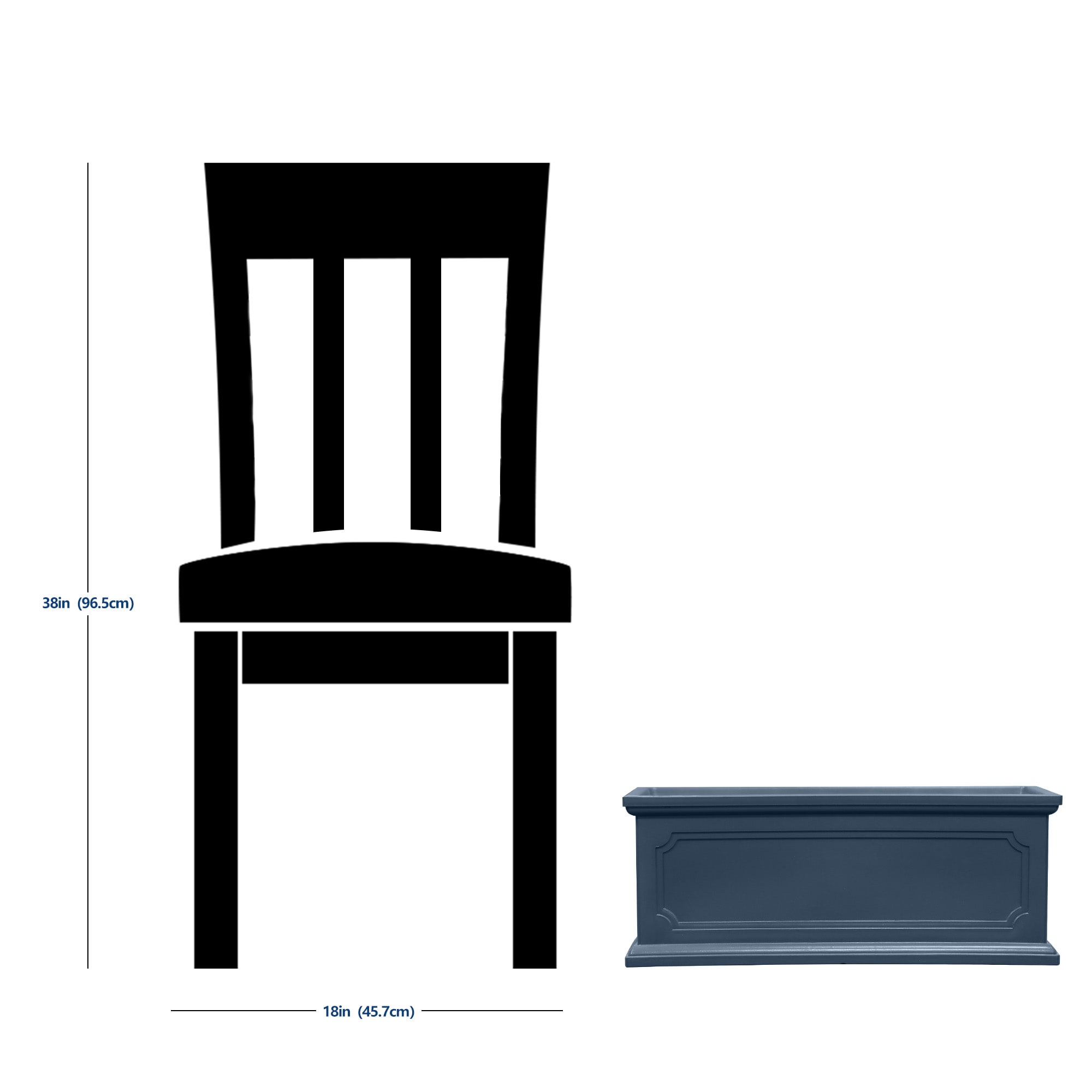 allen + roth PLGX822TNH Planter-Window-Box - View #6