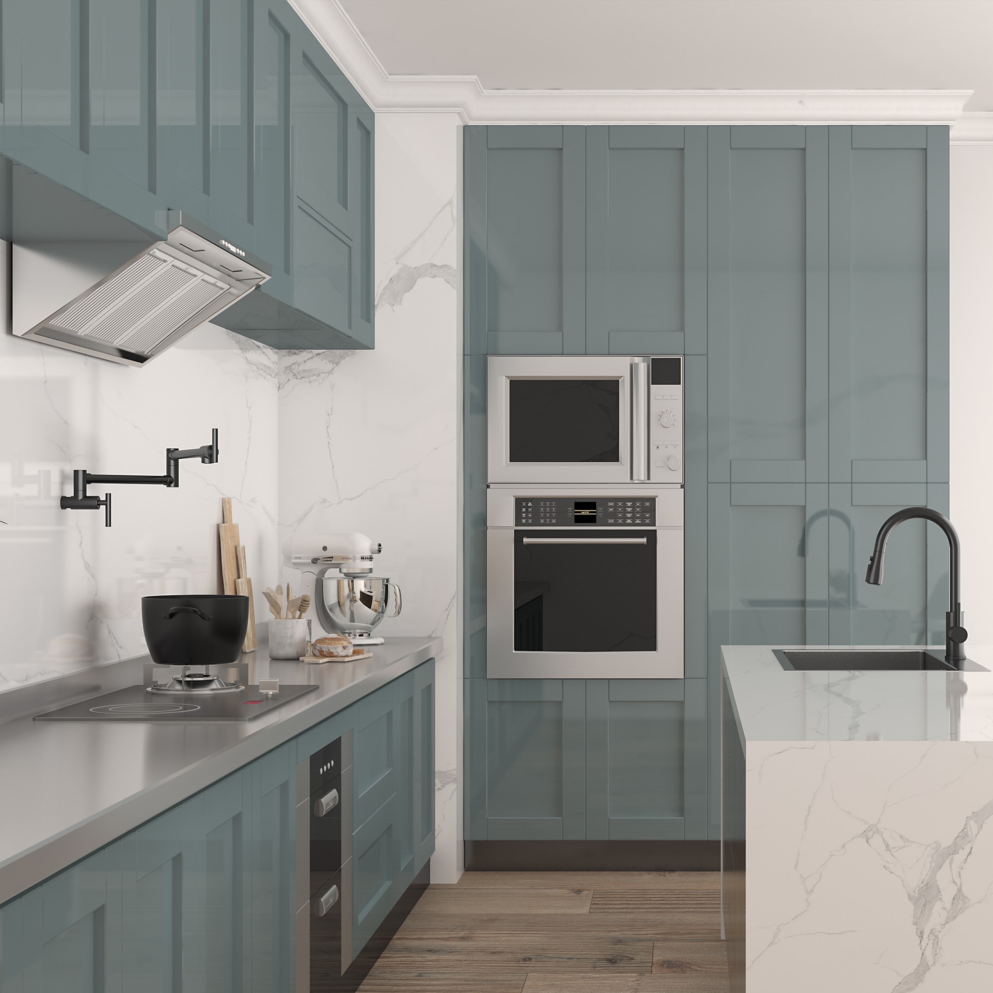 FORIOUS LL01003B Kitchen-Faucets - View #2