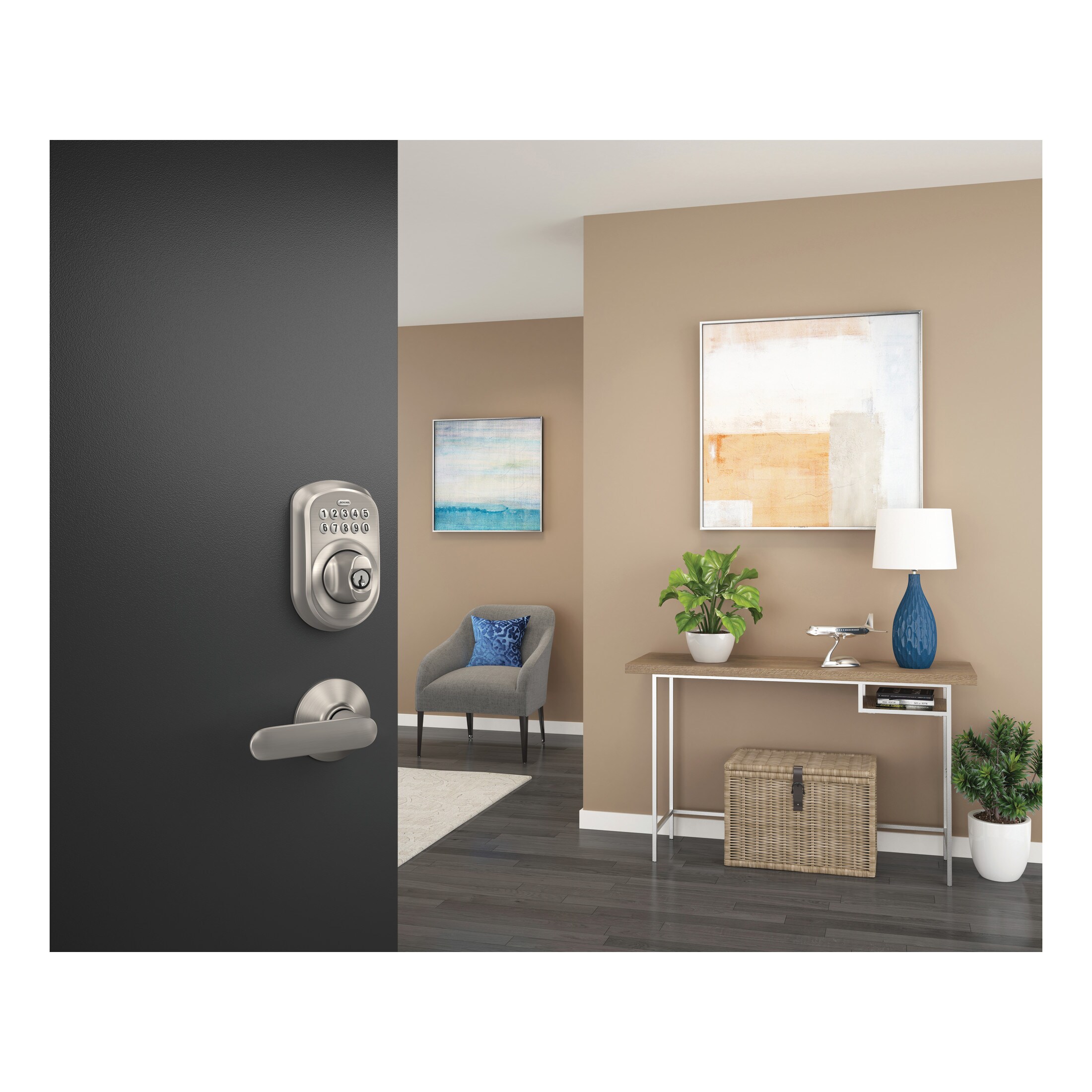 Schlage BE365 PLY 619 Electronic-Door-Locks - View #3