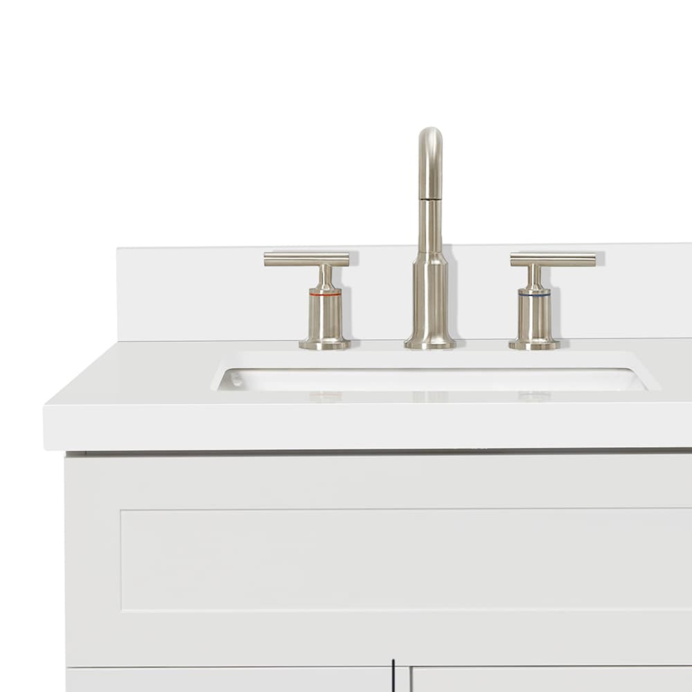 ARIEL F037SLWQRVOWHT Bath-Vanity-Combo - View #9