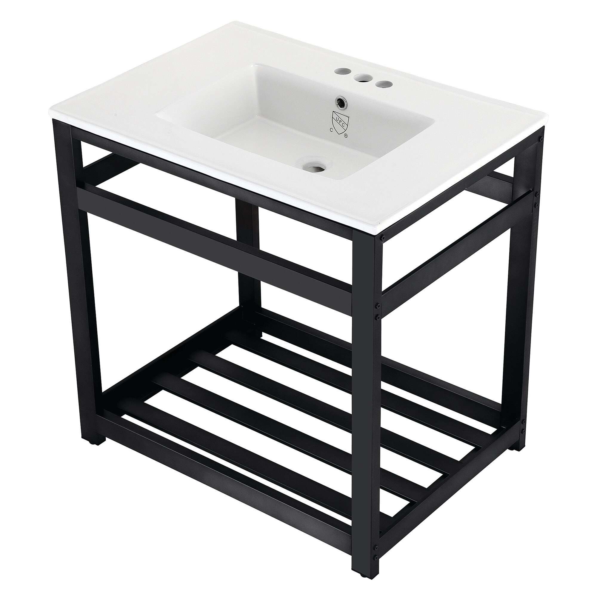 Kingston Brass WLVWP3122W4A0 Bath-Sink - View #2