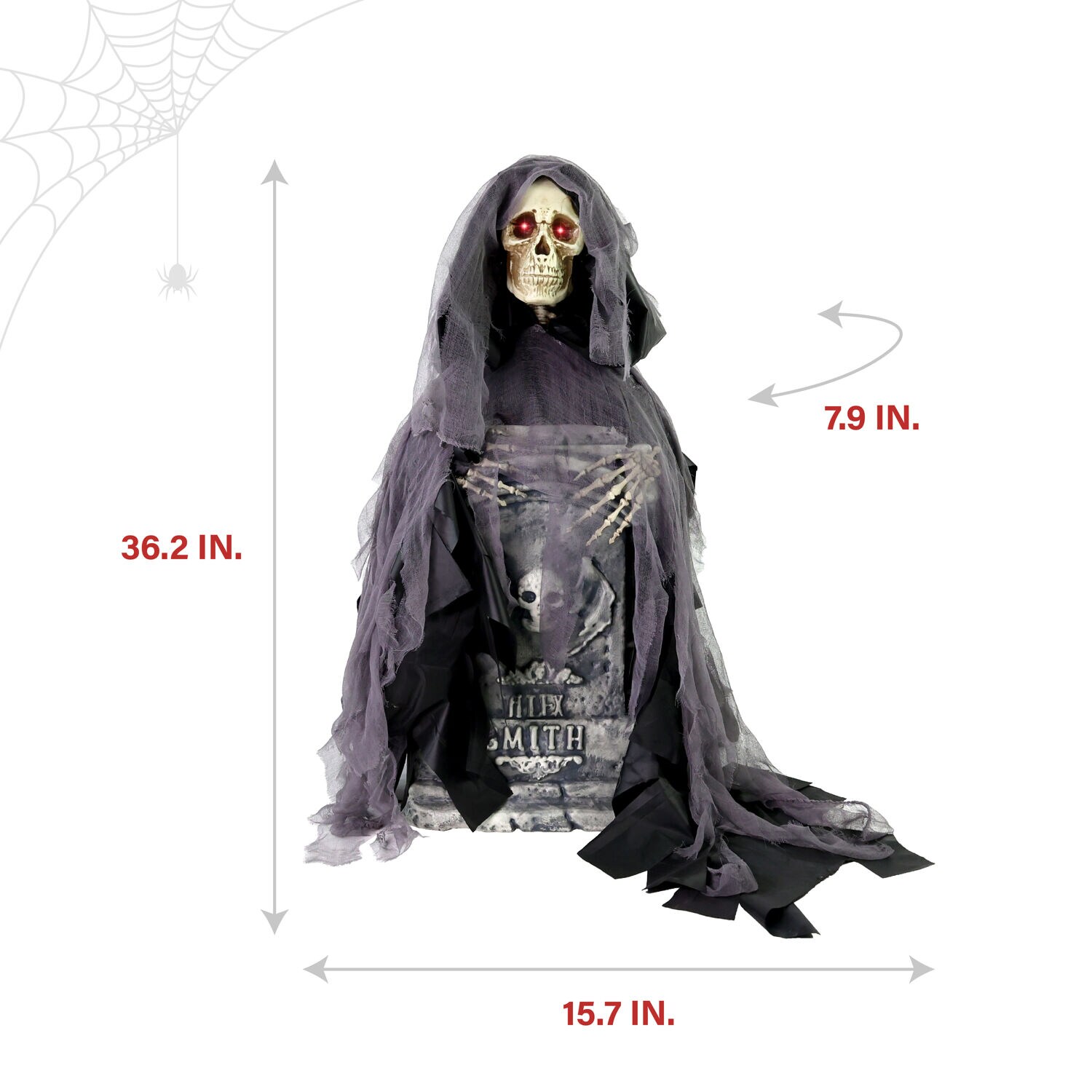 Haunted Hill Farm 3-ft Freestanding Talking Lighted Life-Size