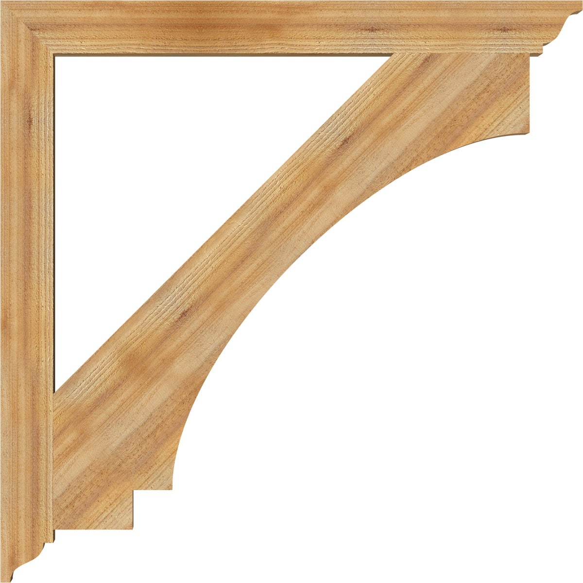 Ekena Millwork BKT04X44X44IMP01RWR Exterior-Brackets-Braces - View #3