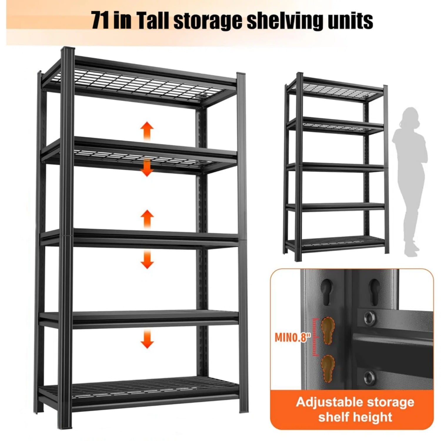 Dexmalle W1831P369625 Free-Standing-Shelving - View #5